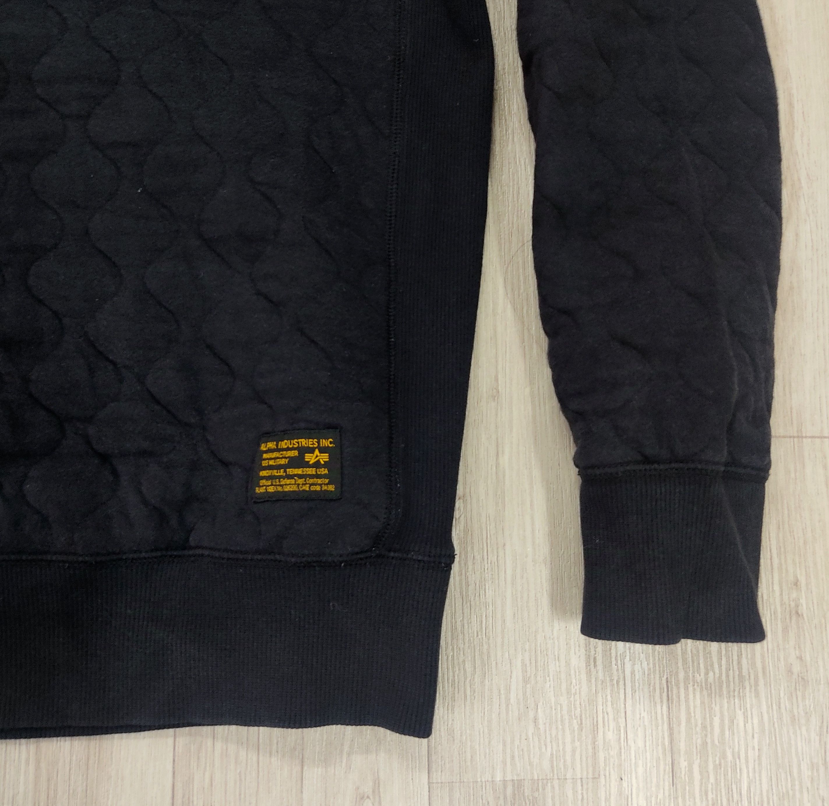 Alpha Industries Alpha Industries Quilted Crewneck Sweatshirt Size US L / EU 52-54 / 3 - 7 Thumbnail
