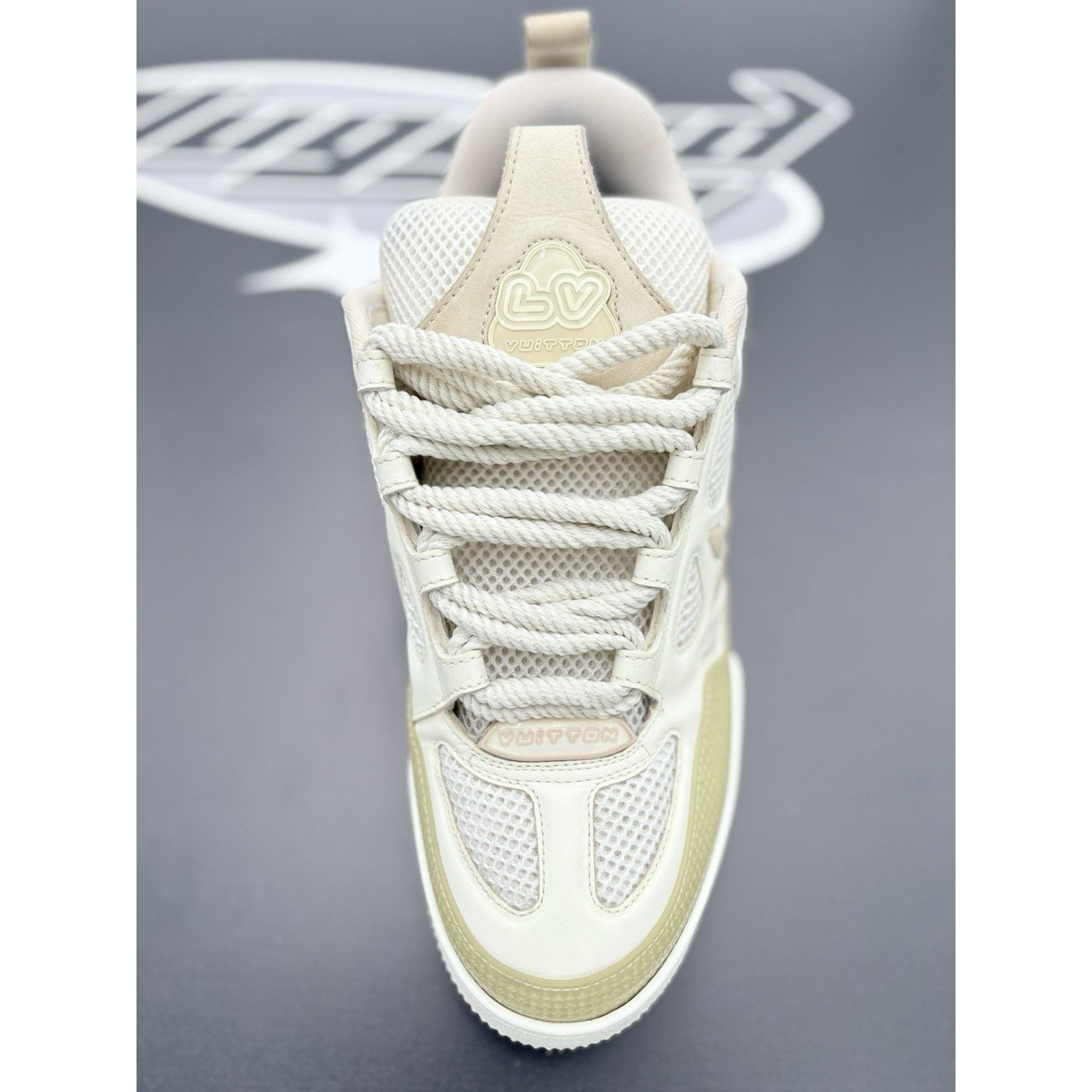 Louis Vuitton Louis Vuitton Skate ' Beige White ' | GREAT COND! Size US 8.5 / EU 41-42 - 11 Thumbnail