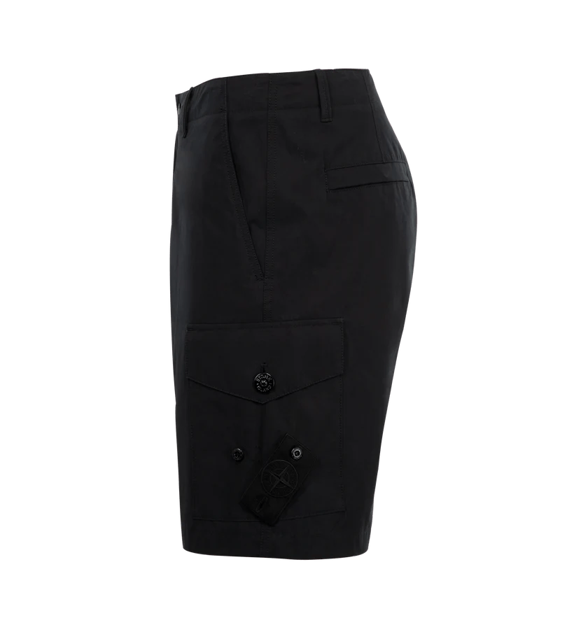 Stone Island o1h1sh10525 Cargo Shorts in Black Size US 32 / EU 48 - 3 Thumbnail