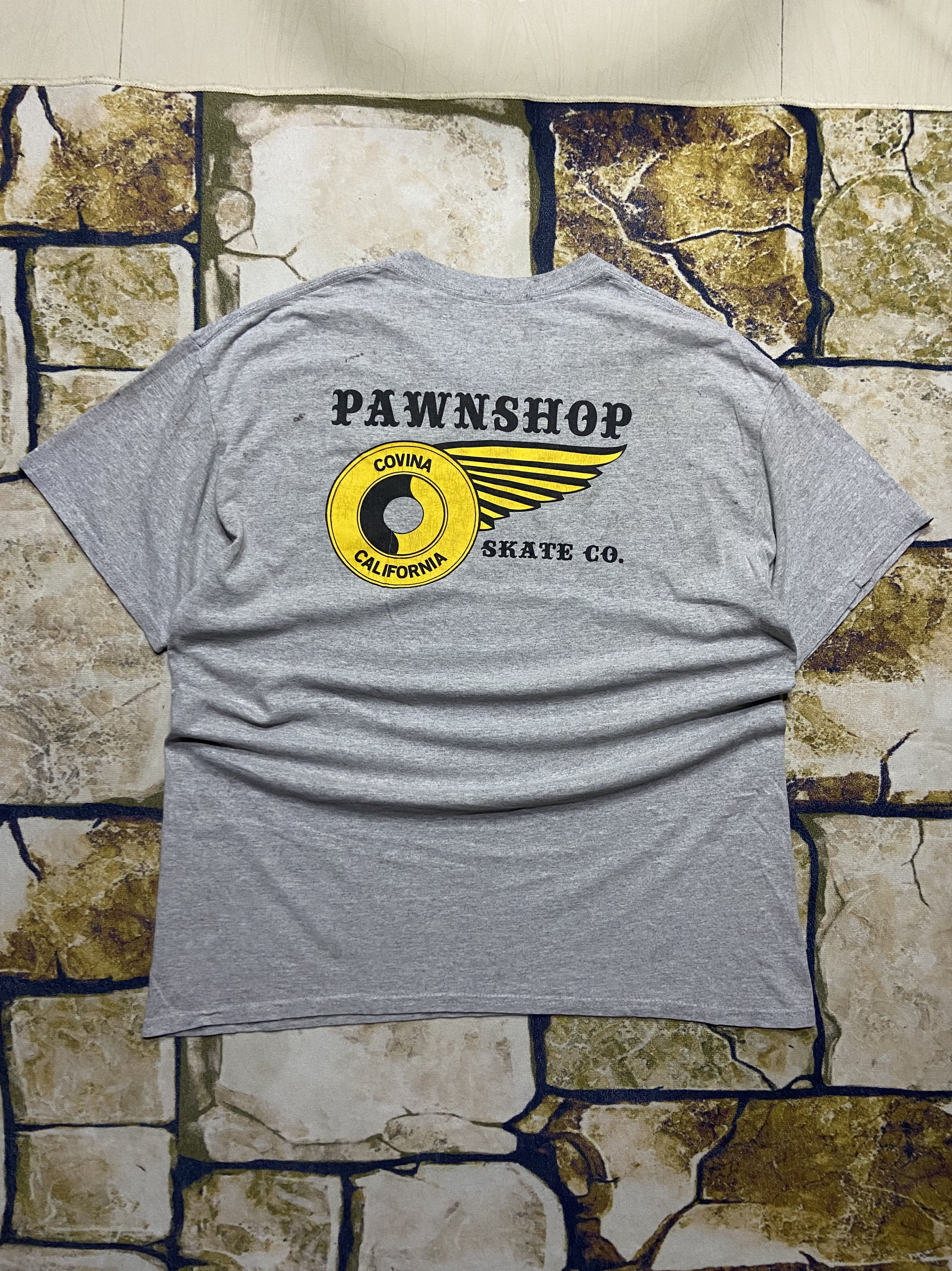Other Pawnshop Skate Co. Pawnshop Wing and Wheel L Tee Size US L / EU 52-54 / 3 - 5 Thumbnail