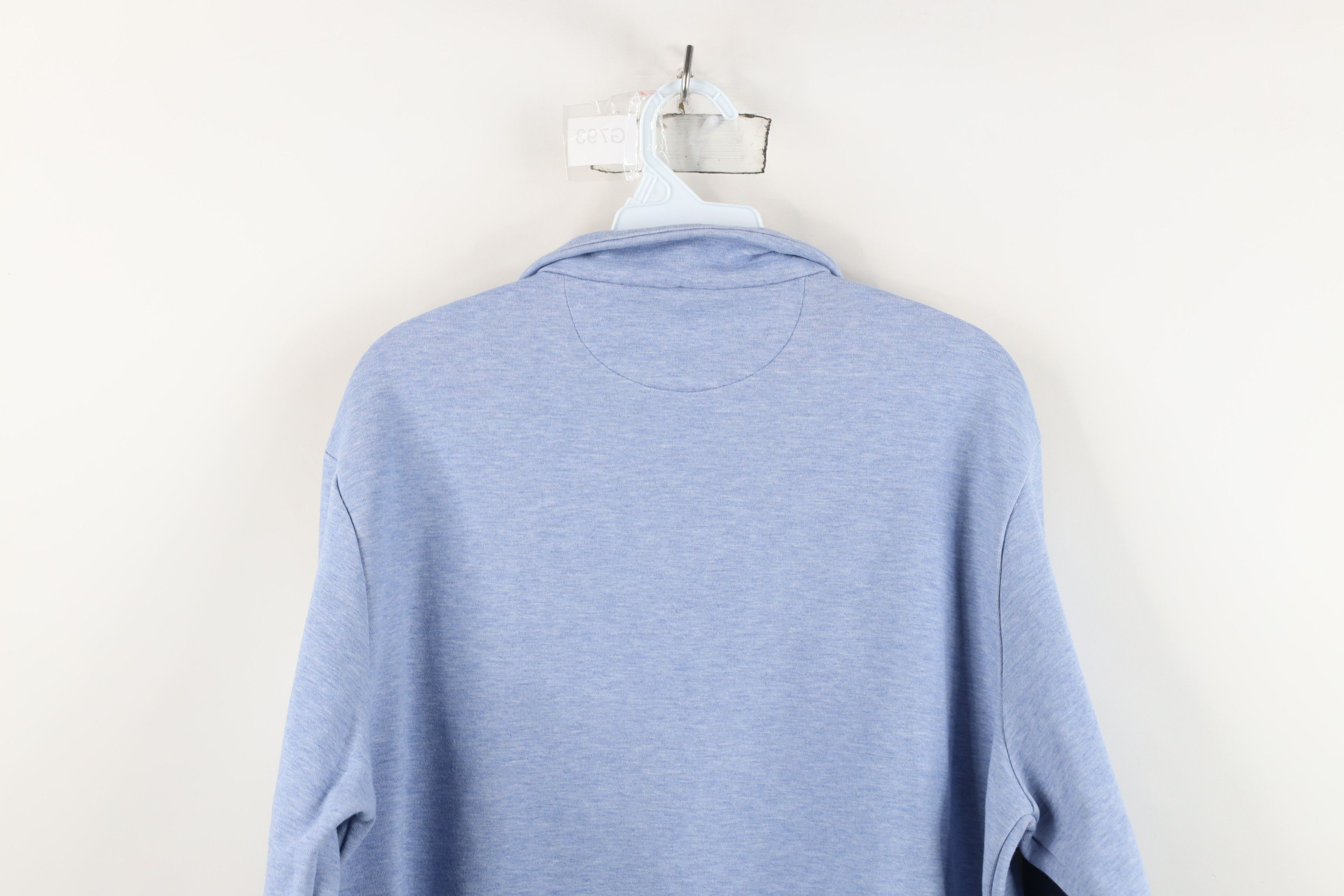 Ralph Lauren Ralph Lauren Cotton Touch Half Zip Pullover Sweater Blue Size US L / EU 52-54 / 3 - 12 Thumbnail