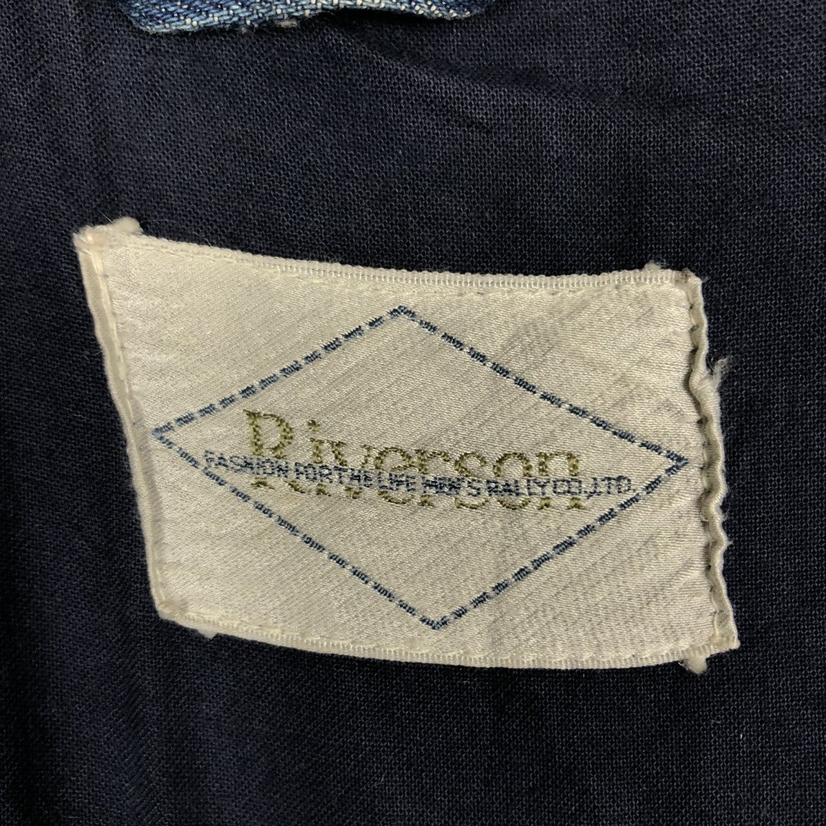 Japanese Brand VINTAGE BOMBER JACKET DENIM PARACHUTE RIVERSON ISSEY MIYAKE Size US M / EU 48-50 / 2 - 21 Thumbnail