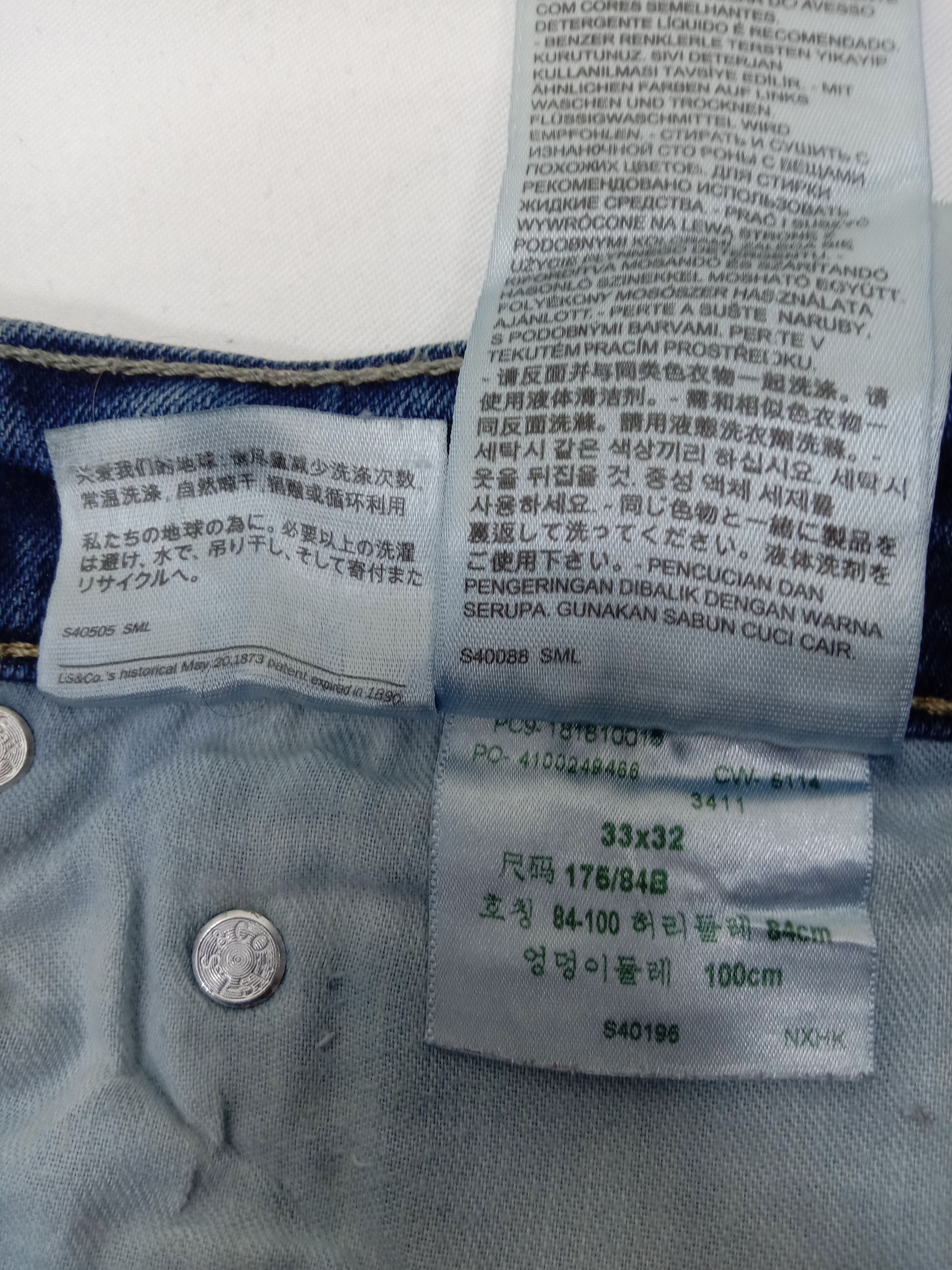 Levi's Vintage Levi's 541 Blue Wash Jeans Size US 33 - 11 Thumbnail