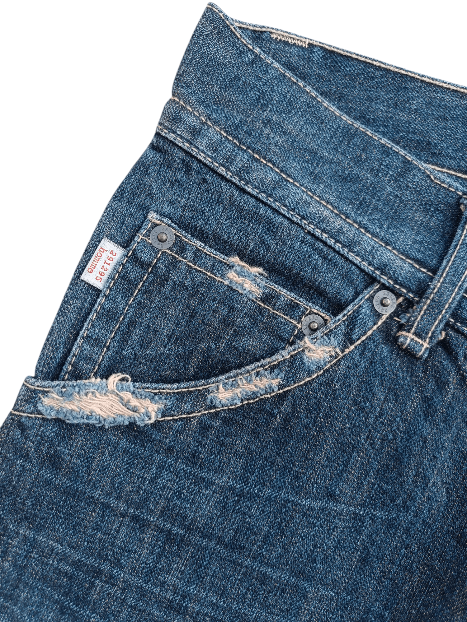 If Six Was Nine × Japanese Brand × Le Grande Bleu (L.G.B.) VINTAGE Flared 291295 Homme Jeans Size US 30 / EU 46 - 11 Thumbnail
