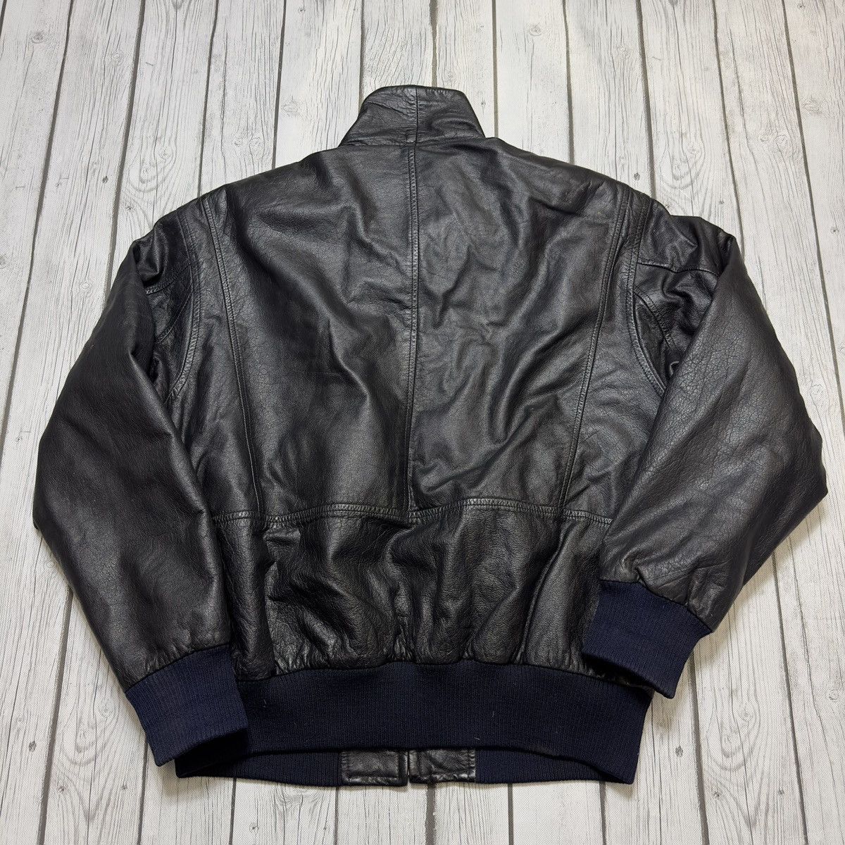 Vintage Vintage Stratojac leather jacket Size US M / EU 48-50 / 2 - 2 Thumbnail