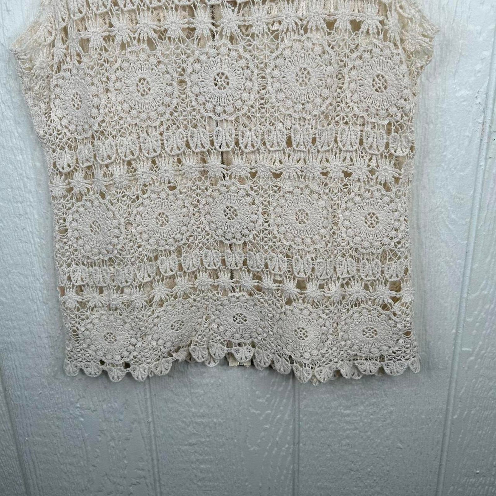 Other Y2K Floral Boho Festival Loose Fitting Tank Top Large Size L / US 10 / IT 46 - 4 Thumbnail