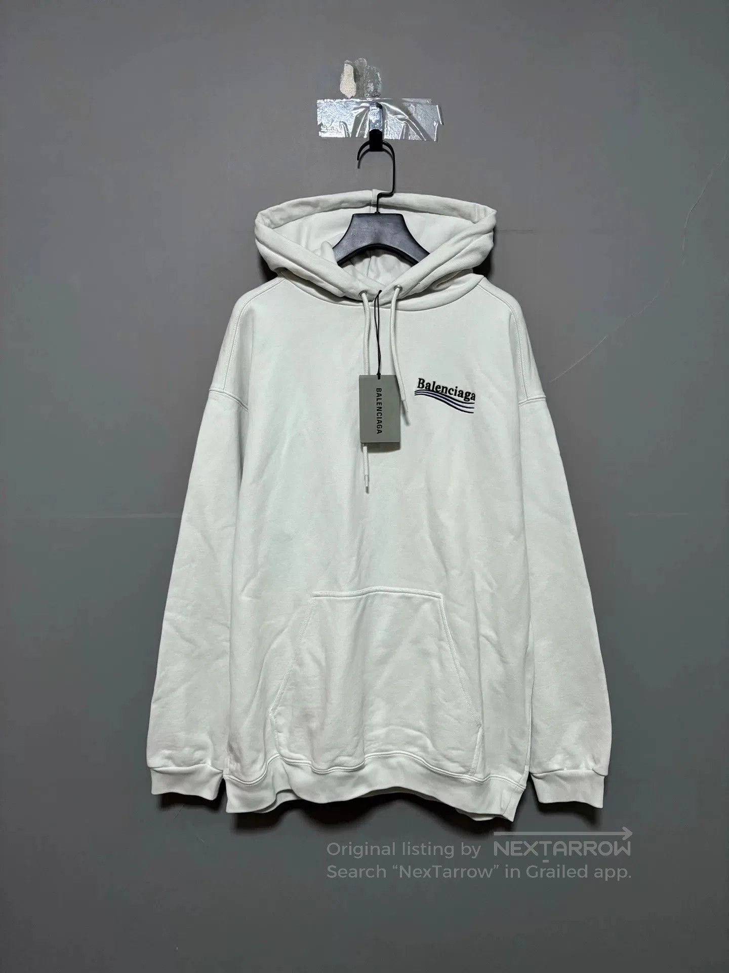 Balenciaga Balenciaga Embroidered Coke Hoodie S. Size US S / EU 44-46 / 1 - 1 Thumbnail