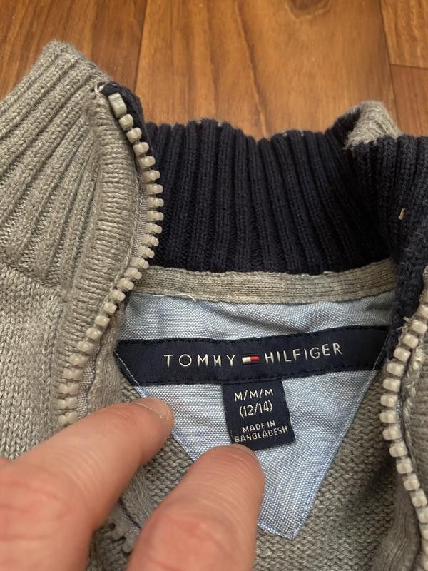 Tommy Hilfiger Vintage 1/4 zip Sweater Tommy Hilfiger W Size M / US 6-8 / IT 42-44 - 2 Thumbnail