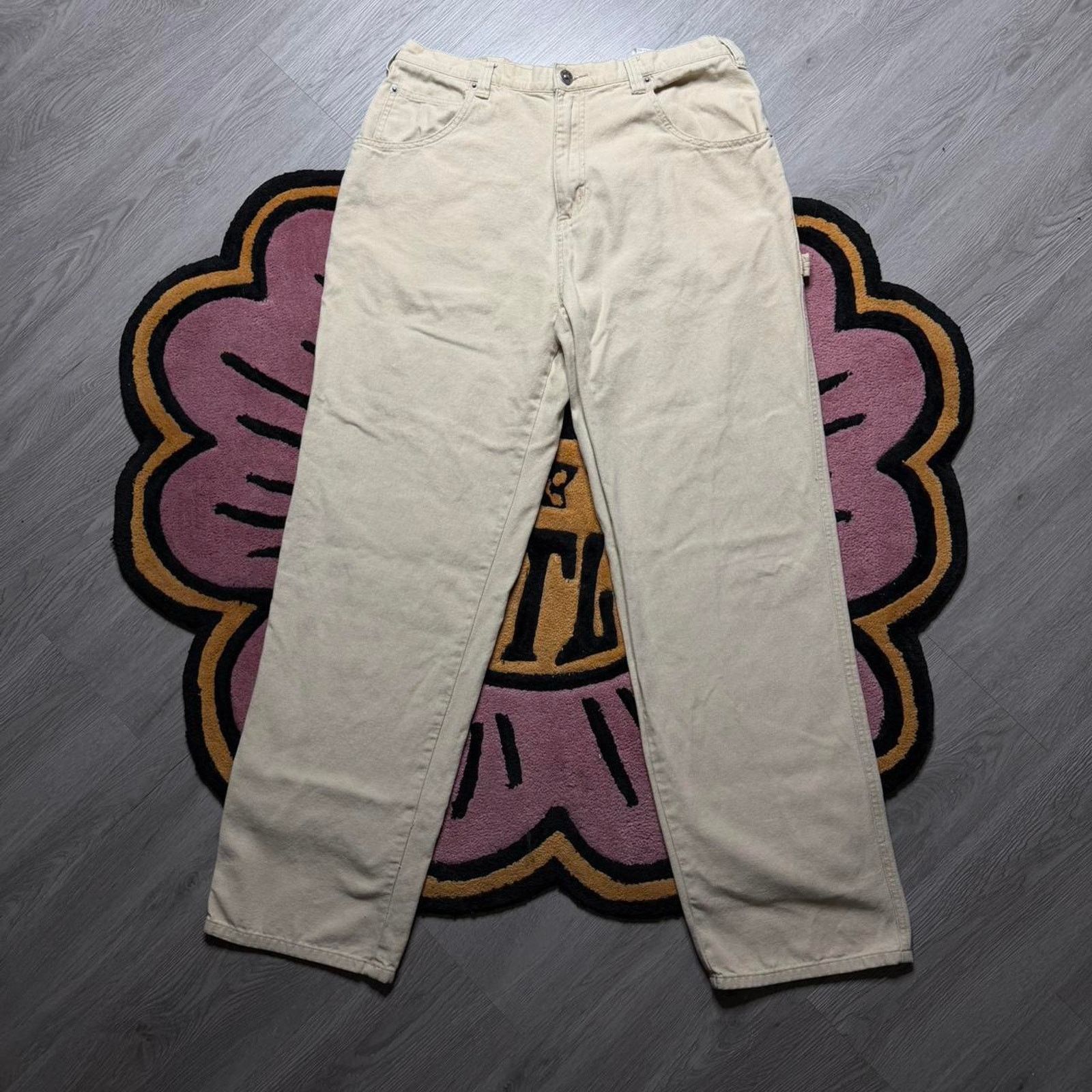 Timberland × Vintage Vintage Y2K Timberland Carpenter Style Work Pants Size 34 Size US 34 / EU 50 - 1 Thumbnail