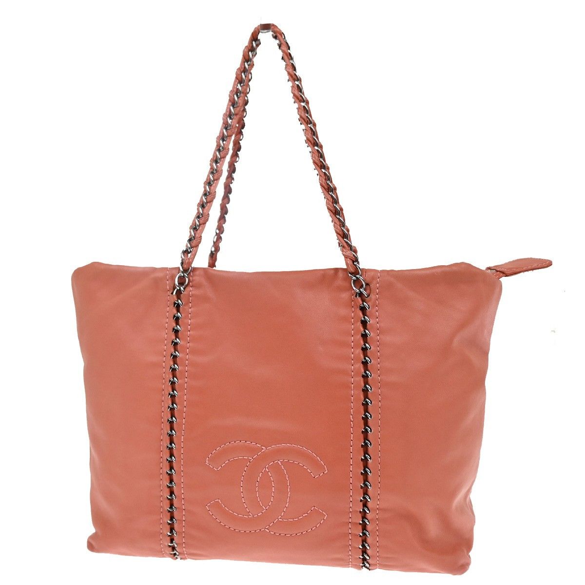 Chanel Chanel Luxe Ligne Zipped Tote Calfskin Size ONE SIZE - 1 Thumbnail