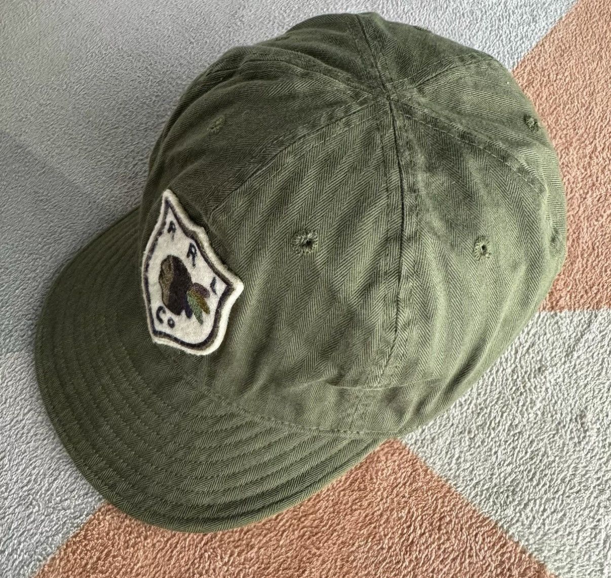 RRL Ralph Lauren RRL Ralph Lauren Military Baseball Cap K22 Size ONE SIZE - 6 Thumbnail