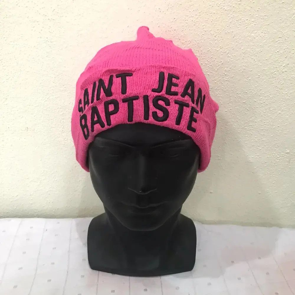 Japanese Brand Saint Jean Baptiste Plain Beanie Hat Size ONE SIZE - 2 Thumbnail