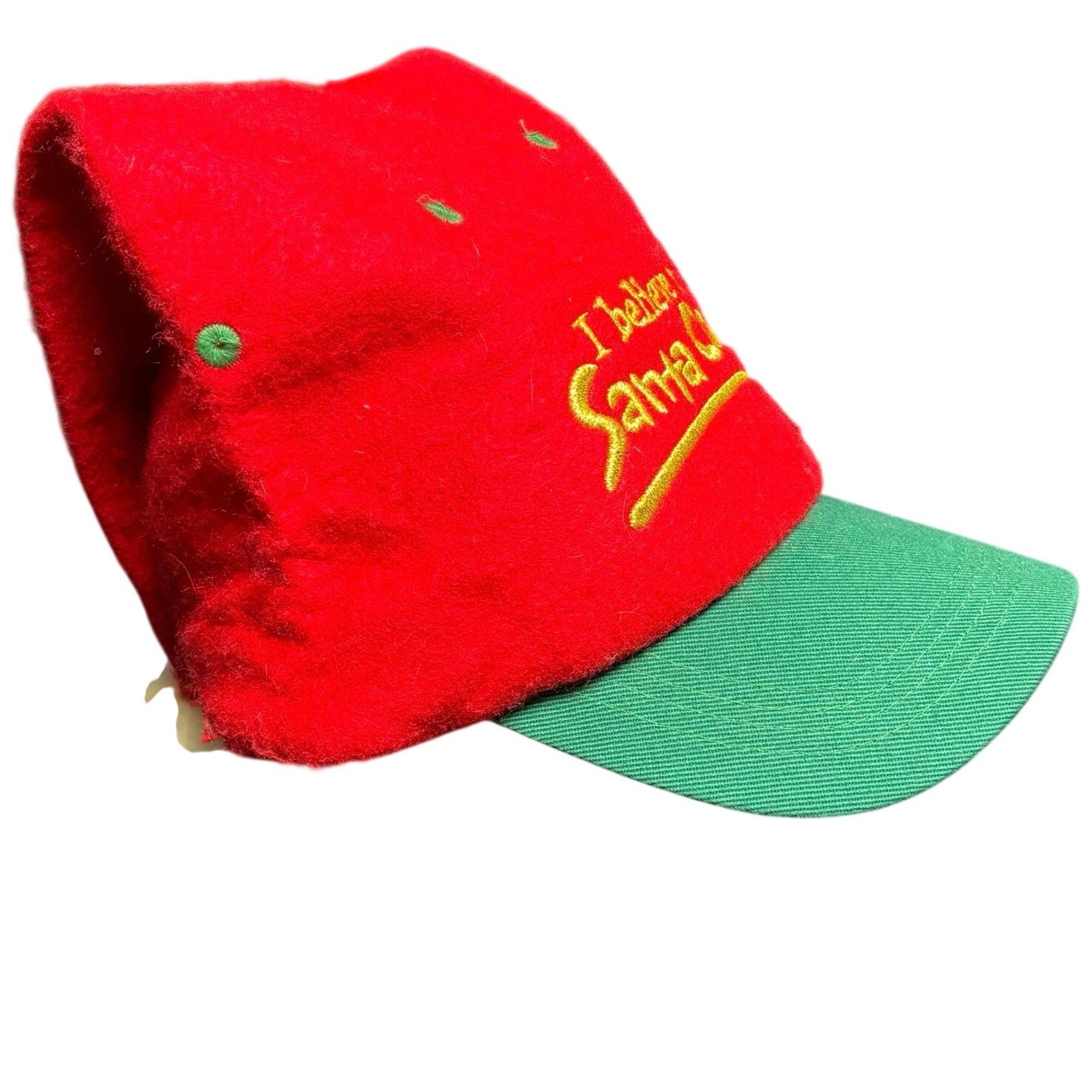 Other Red Believe Santa Hat Size ONE SIZE - 2 Thumbnail