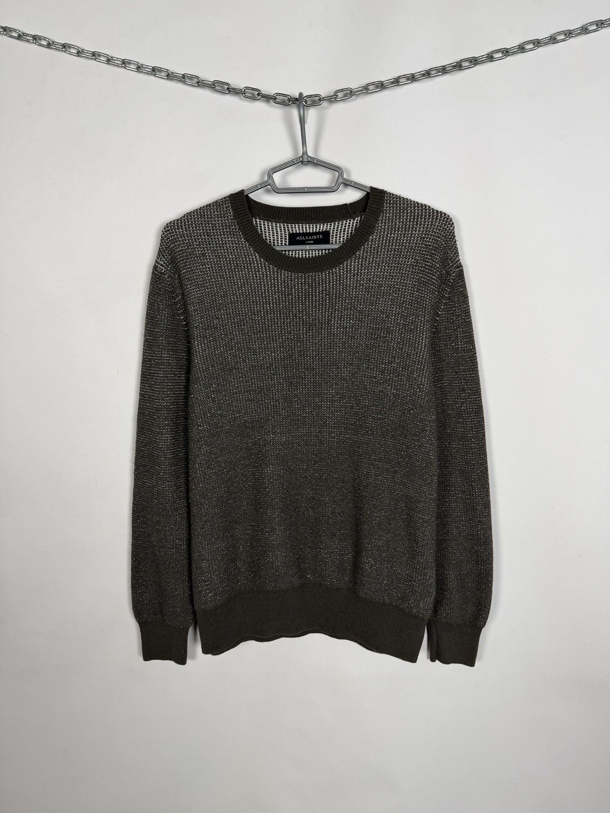 Allsaints Men’s Allsaints Natan Crew Knit Sweater Pullover Size L Size US L / EU 52-54 / 3 - 1 Thumbnail