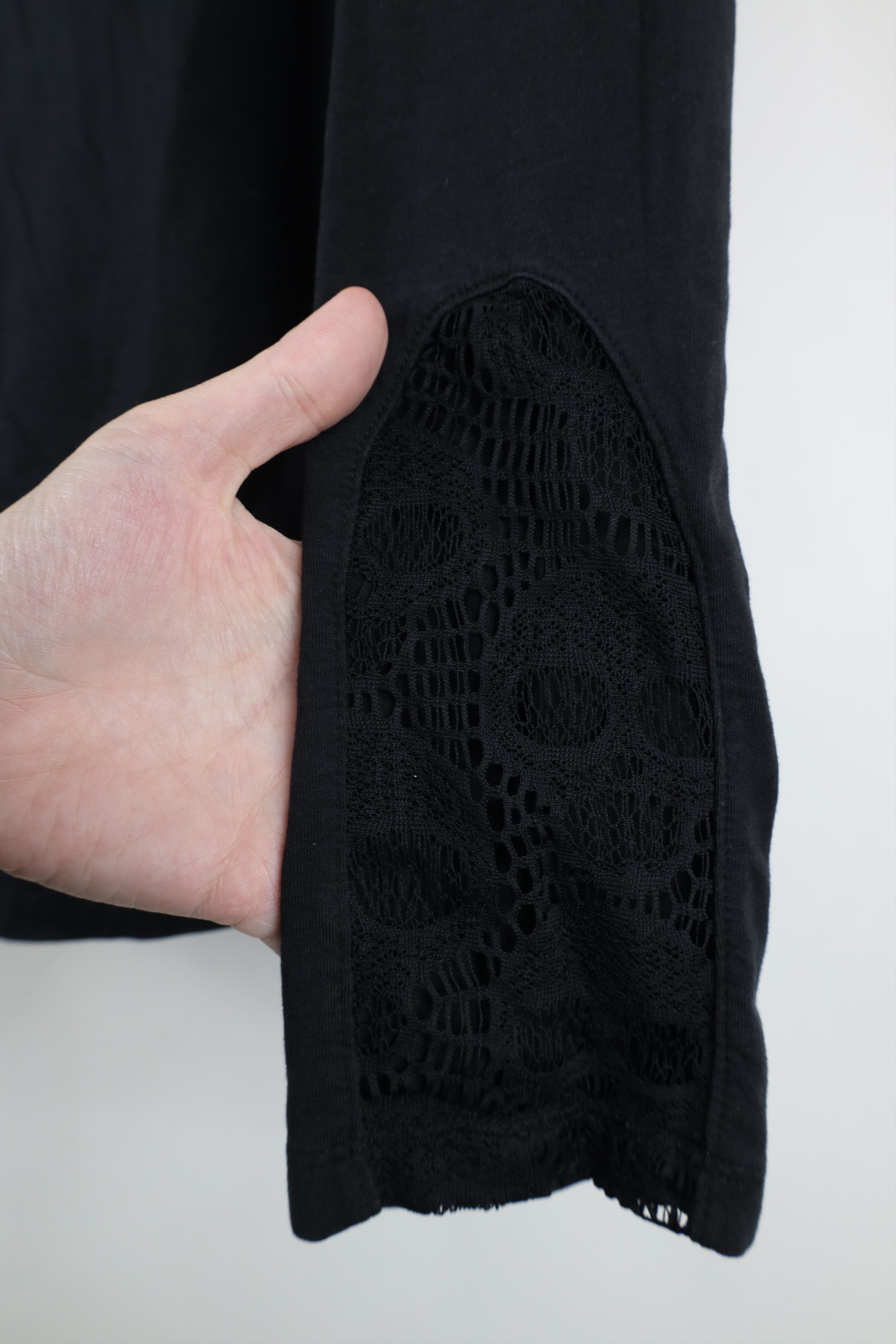 Harley Davidson Y2K Harley Davidson Skull Lace Long Sleeve T-Shirt Black Size L / US 10 / IT 46 - 11 Thumbnail