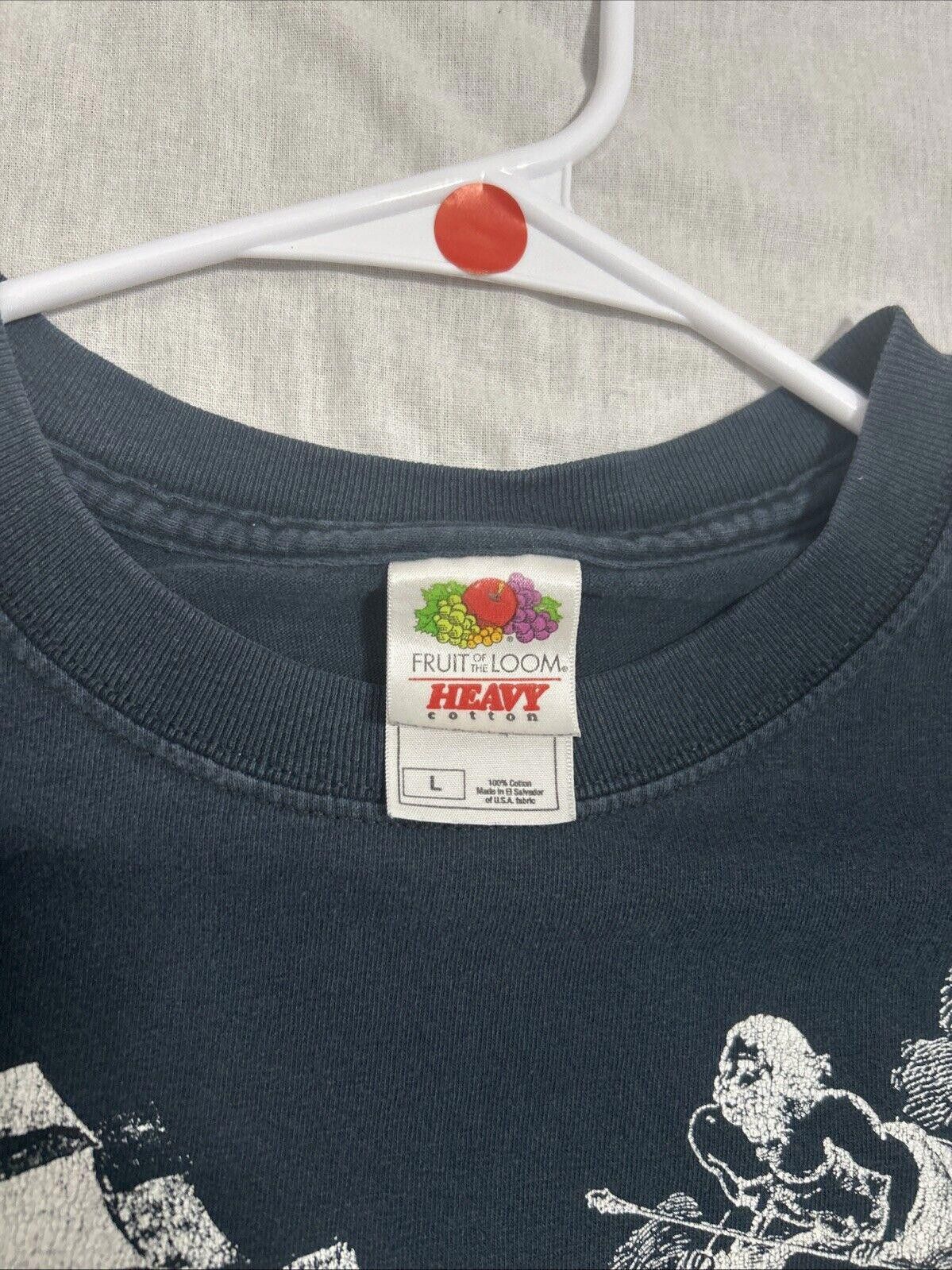 Fruit Of The Loom Y2K Flogging Molly Irish Folk Music T-Shirt Size US L / EU 52-54 / 3 - 3 Thumbnail