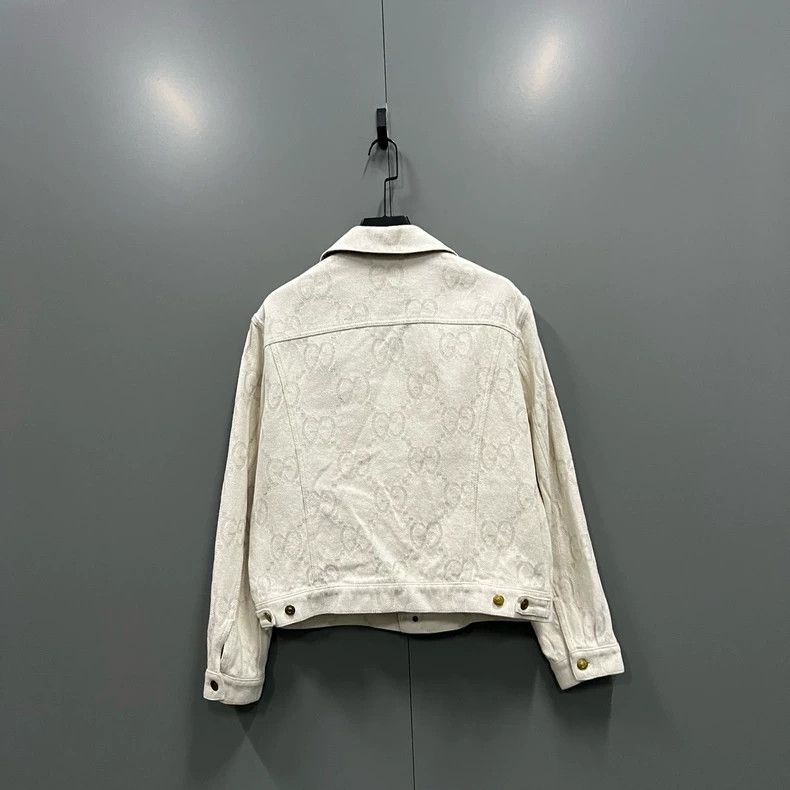 Gucci Gucci Full-print GG denim jacket 2502-Nextarrow Size US M / EU 48-50 / 2 - 2 Thumbnail