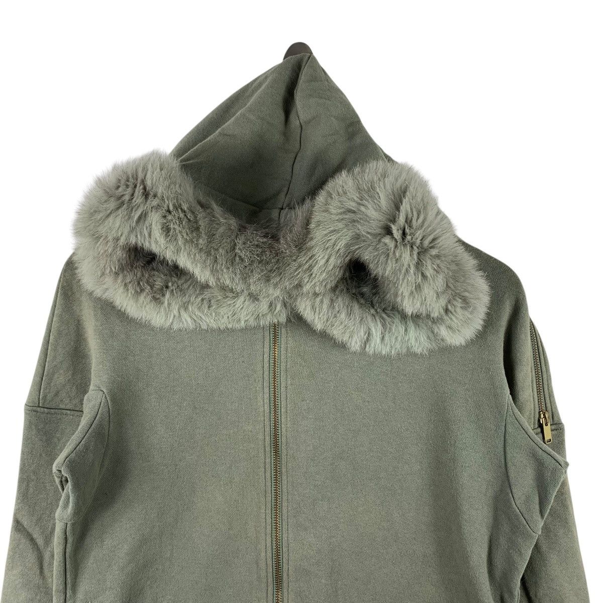 Undercover UNDERCOVER By Jun Takahashi 2012 Faux Faur Runway Hoodie Size US S / EU 44-46 / 1 - 5 Thumbnail