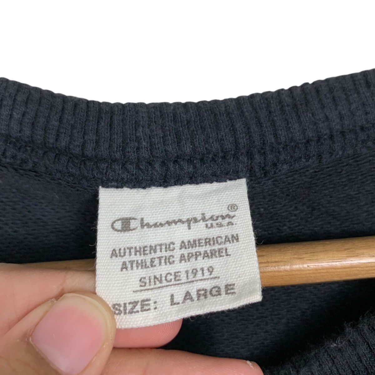Champion CHAMPION Woodstock Worriors Big Logo Sweatshirt #1556-C70 Size US L / EU 52-54 / 3 - 9 Thumbnail