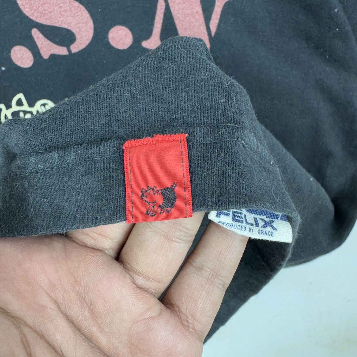 Felix × Studio D'Artisan Studio D Artisan Piggy Collab Felix The Cat USN Tshirt Size US M / EU 48-50 / 2 - 6 Thumbnail