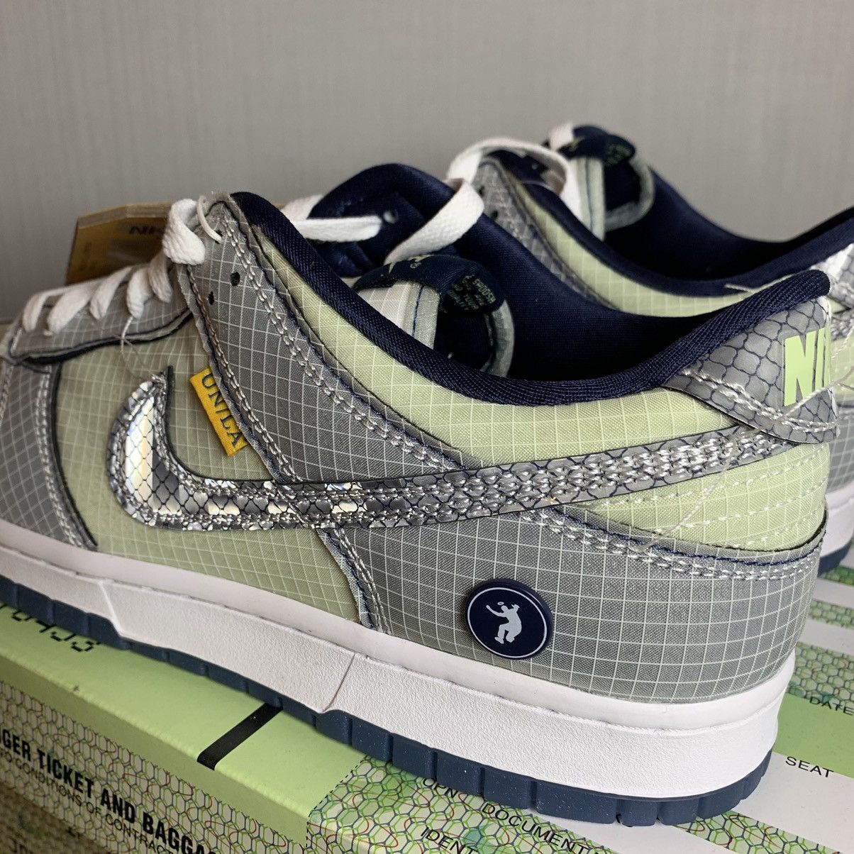 Nike × Union LA Union Nike Dunk Low Pistachio Size US 9.5 / EU 42-43 - 3 Thumbnail