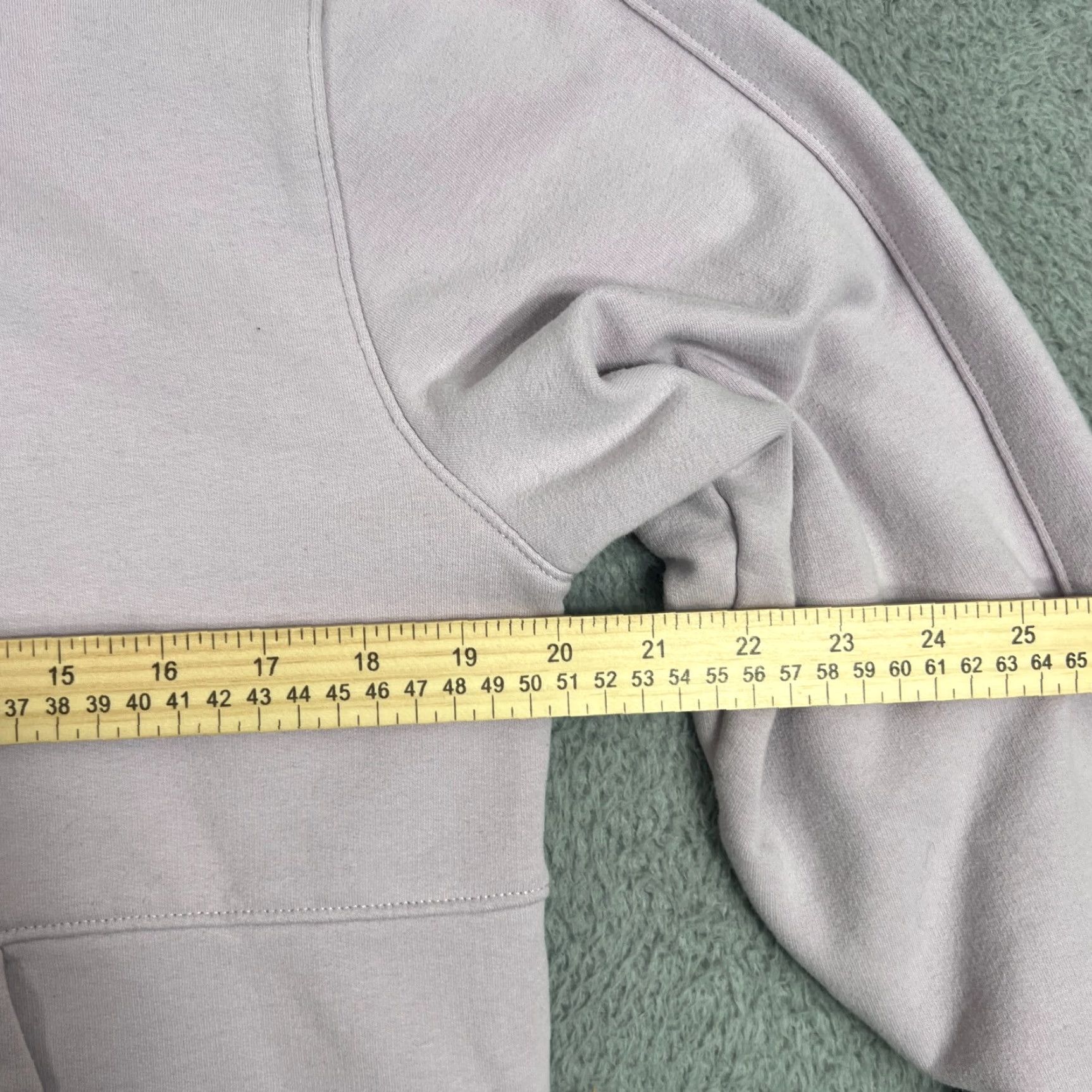 Athleta ATHLETA Hoodie Womens M Fleece Retroplush Pullover Buff Purple 982369-02 Size M / US 6-8 / IT 42-44 - 6 Thumbnail