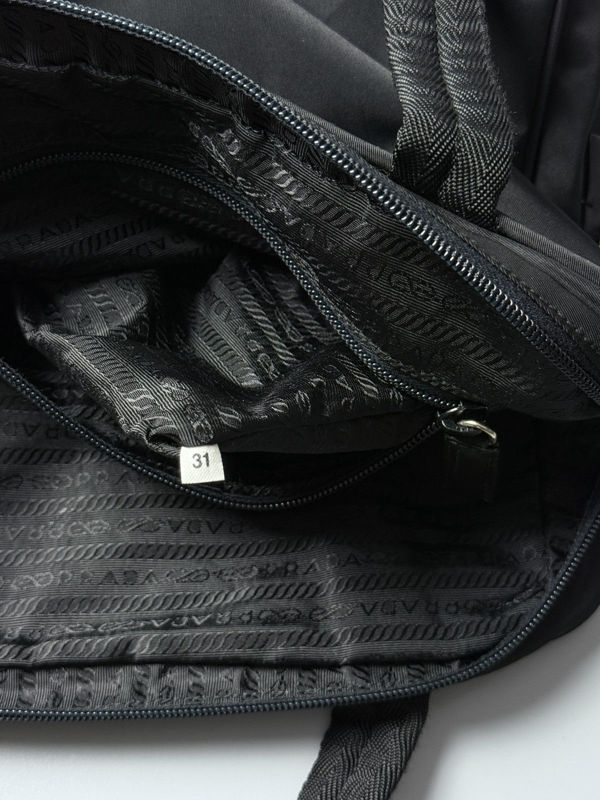 Prada Vintage Prada Bowling Bag Size ONE SIZE - 19 Thumbnail