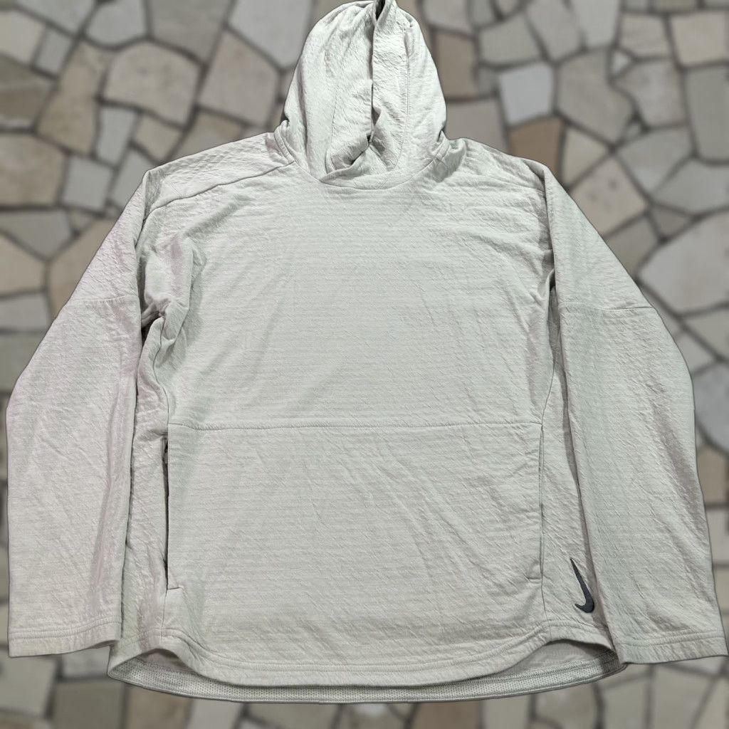 Nike Nike Yoga Dri-FIT Hoodie Shirt Mens Small Gray Lightweight Pullover CZ2219-072 Size US S / EU 44-46 / 1 - 1 Thumbnail