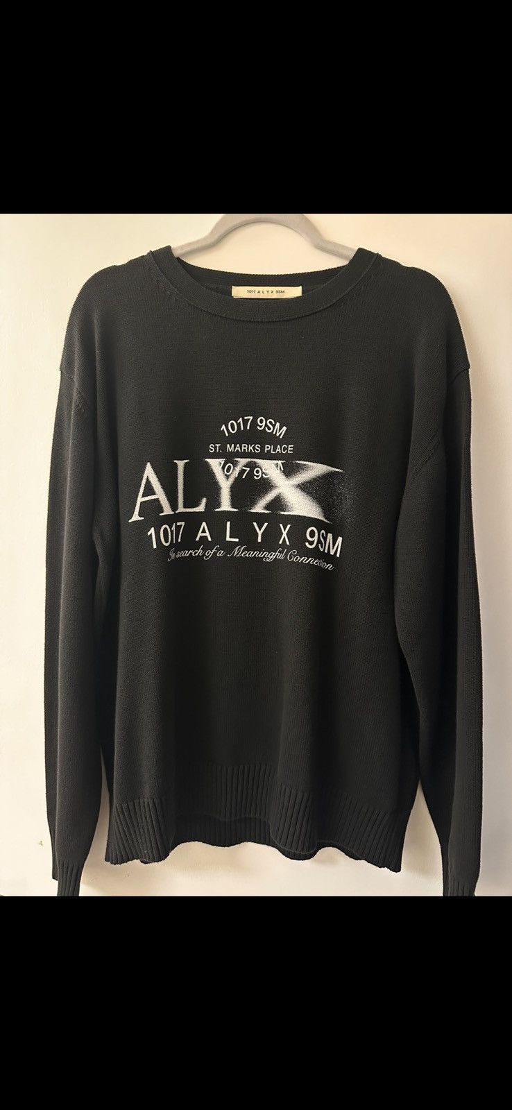 1017 ALYX 9SM 1017 Alyx Knitted Sweater Black Size US M / EU 48-50 / 2 - 1 Thumbnail