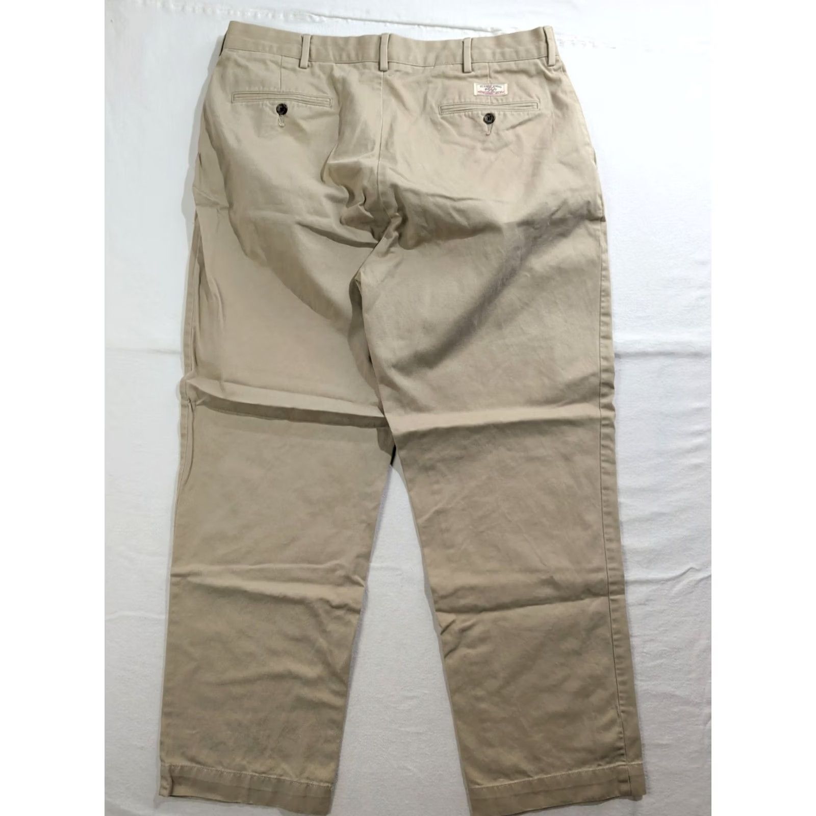 Polo Ralph Lauren Polo Ralph Lauren Classic Chino Pants Mens 34x30 Beige Preppy 5 Pocket Size US S / EU 44-46 / 1 - 2 Thumbnail