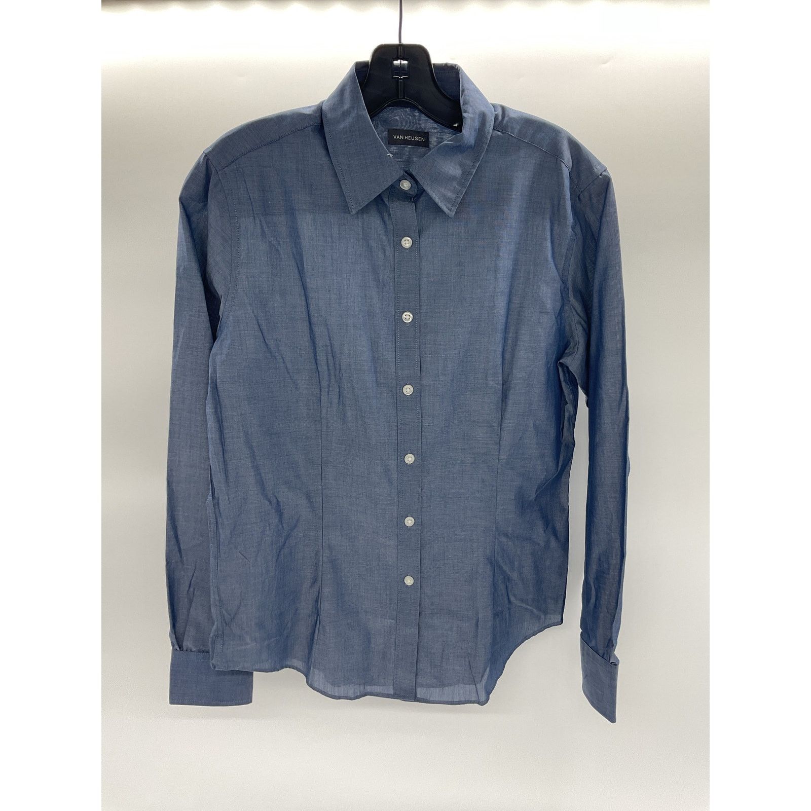 Van Heusen Van Heusen Women’s Button-up Dress Shirt - Size 4-6/S Size S / US 4 / IT 40 - 1 Thumbnail
