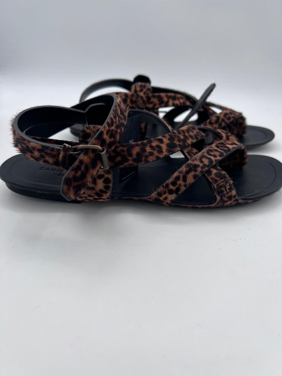 Saint Laurent Paris New Saint Laurent Culver women flat sandals IT 39/US9/UK 6 Size US 9 / IT 39 - 6 Thumbnail