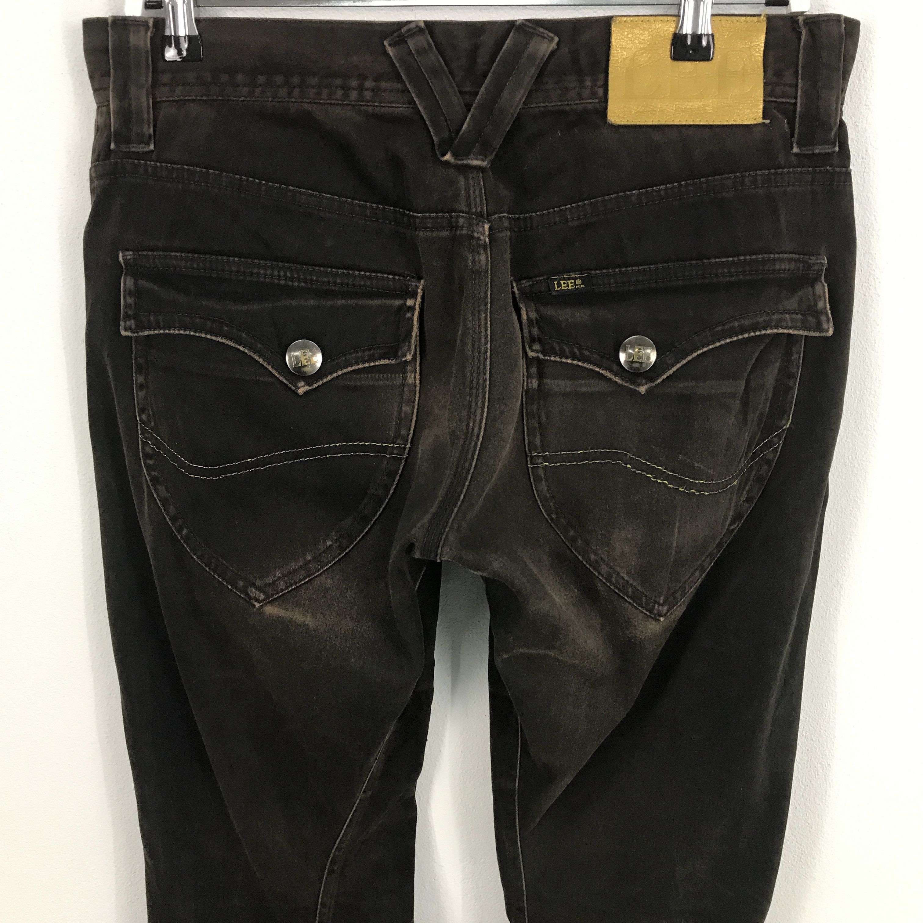 Lee Rare Lee brown Japan design Bootcut pants Size US 30 / EU 46 - 5 Thumbnail