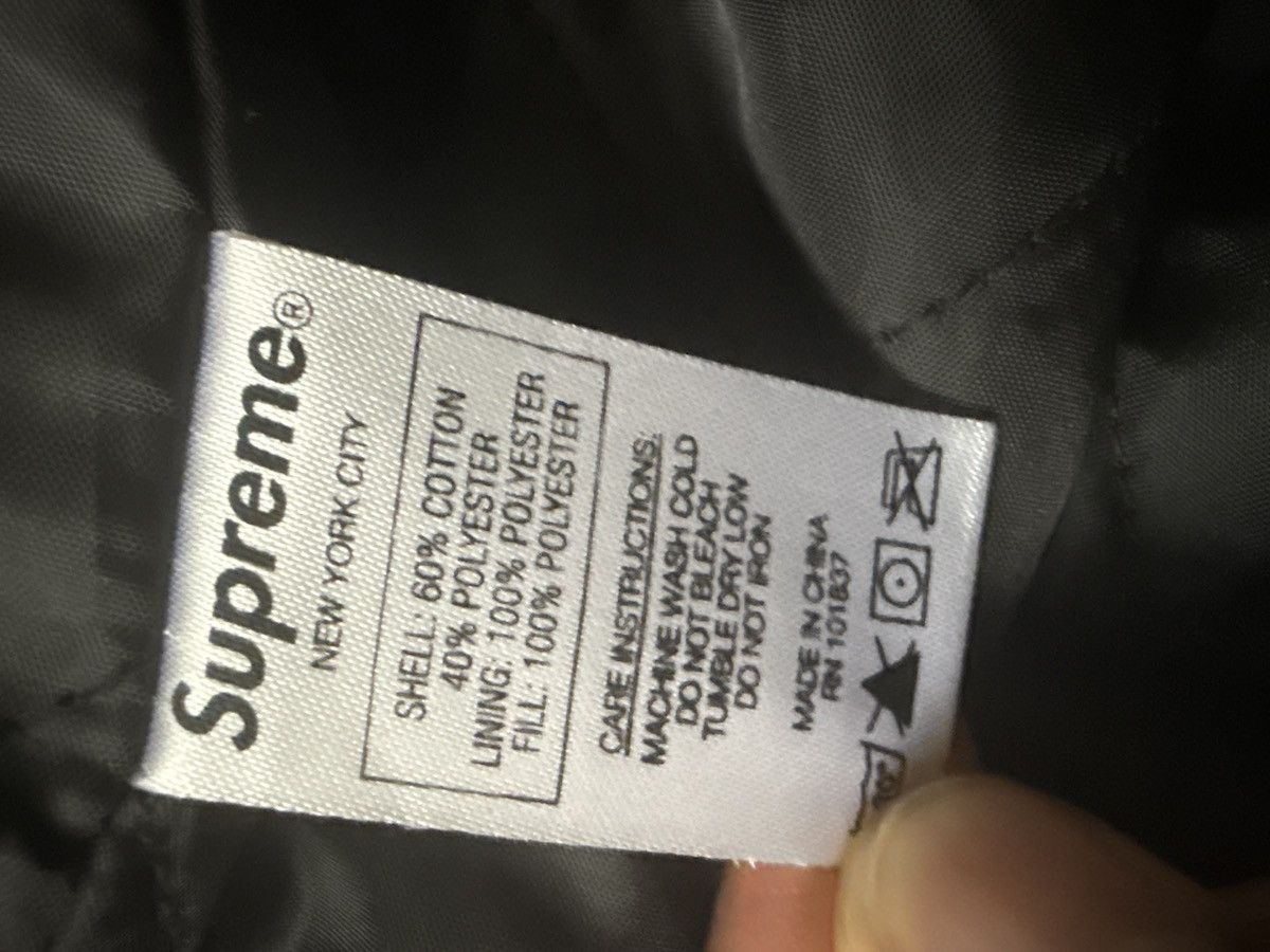 Supreme Supreme FW18 Dragon Work Jacket Black Small S Size US S / EU 44-46 / 1 - 7 Thumbnail