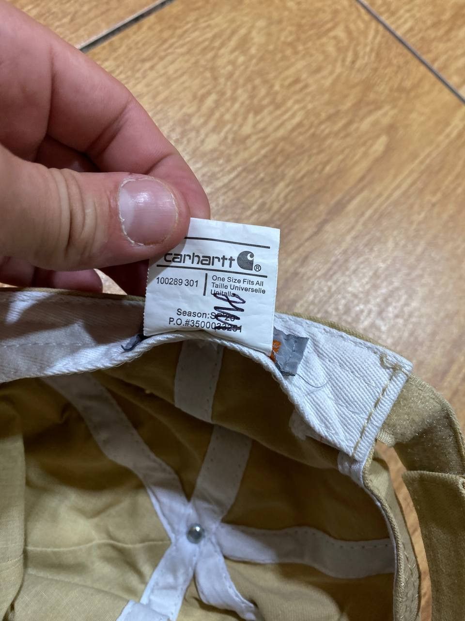 Carhartt Hats Vintage Carhartt Cap big logo Y2K streetwear Size ONE SIZE - 3 Thumbnail