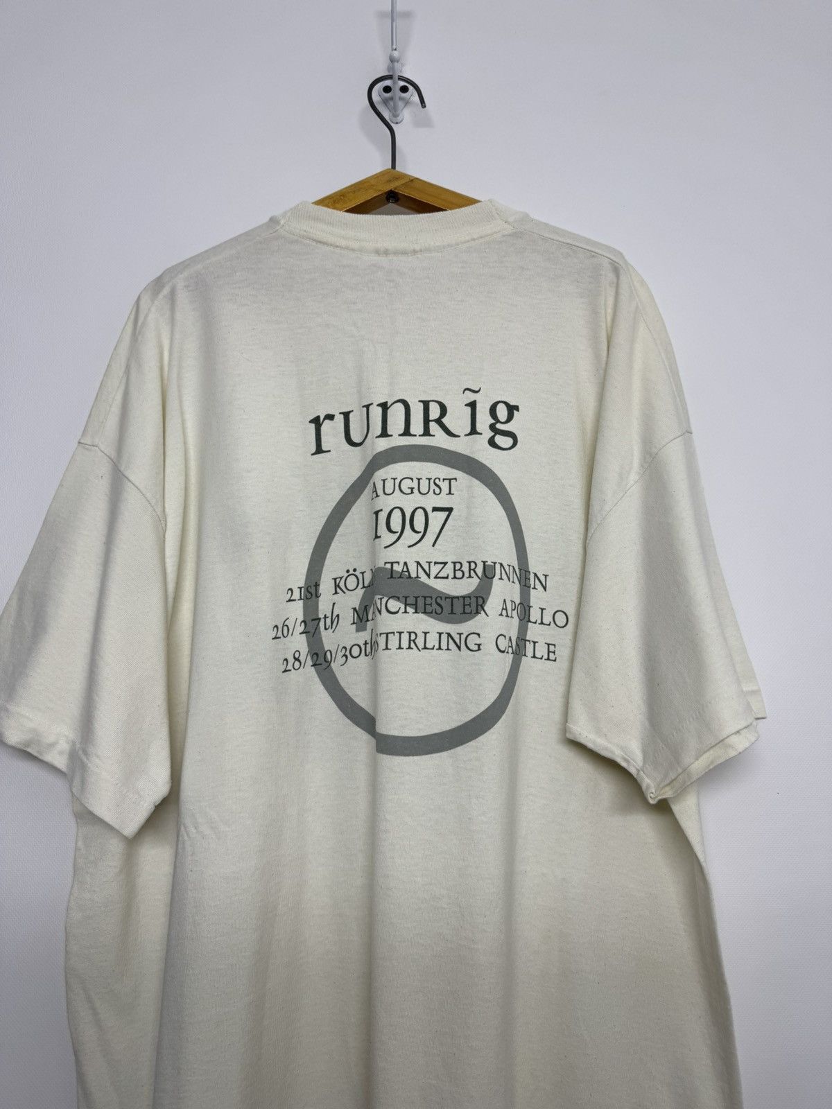 Vintage 1997 Vintage Runrig tour t-shirt Size US XXL / EU 58 / 5 - 4 Thumbnail
