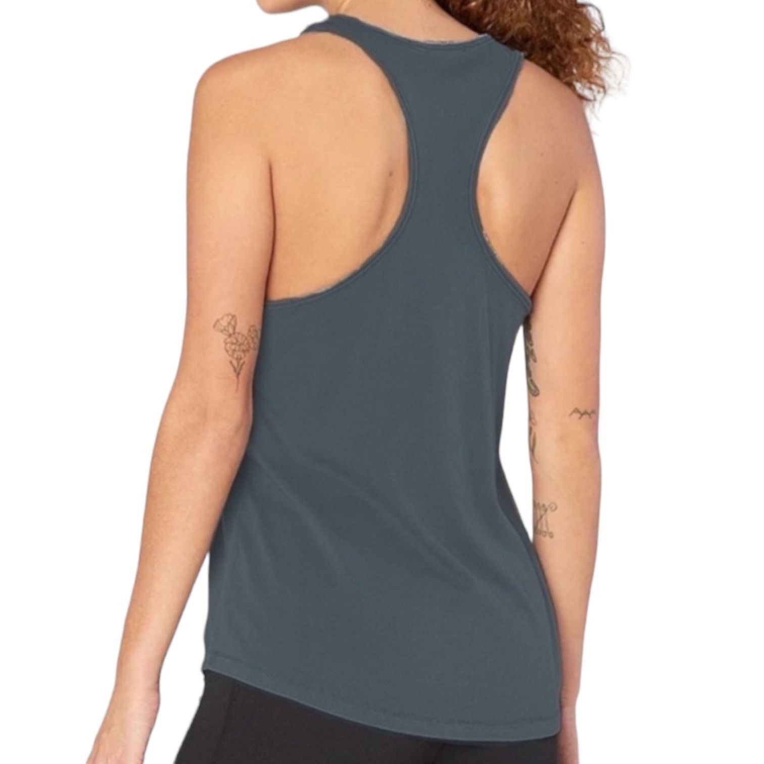 Threads 4 Thought T4T Namaste Tank - Racerback Raw Edge Soft Organic Cotton Size S / US 4 / IT 40 - 5 Thumbnail