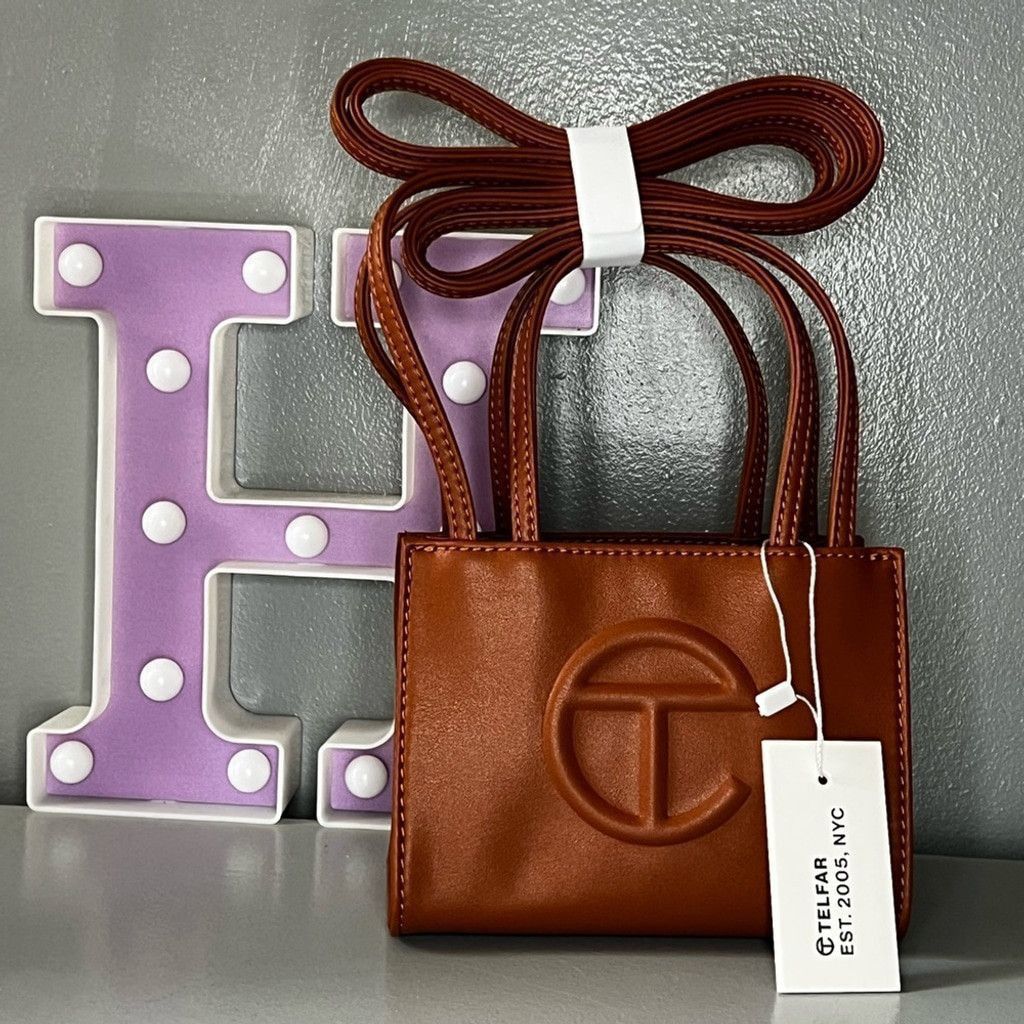 Telfar Small tan telfar shopping bag Size ONE SIZE - 1 Thumbnail
