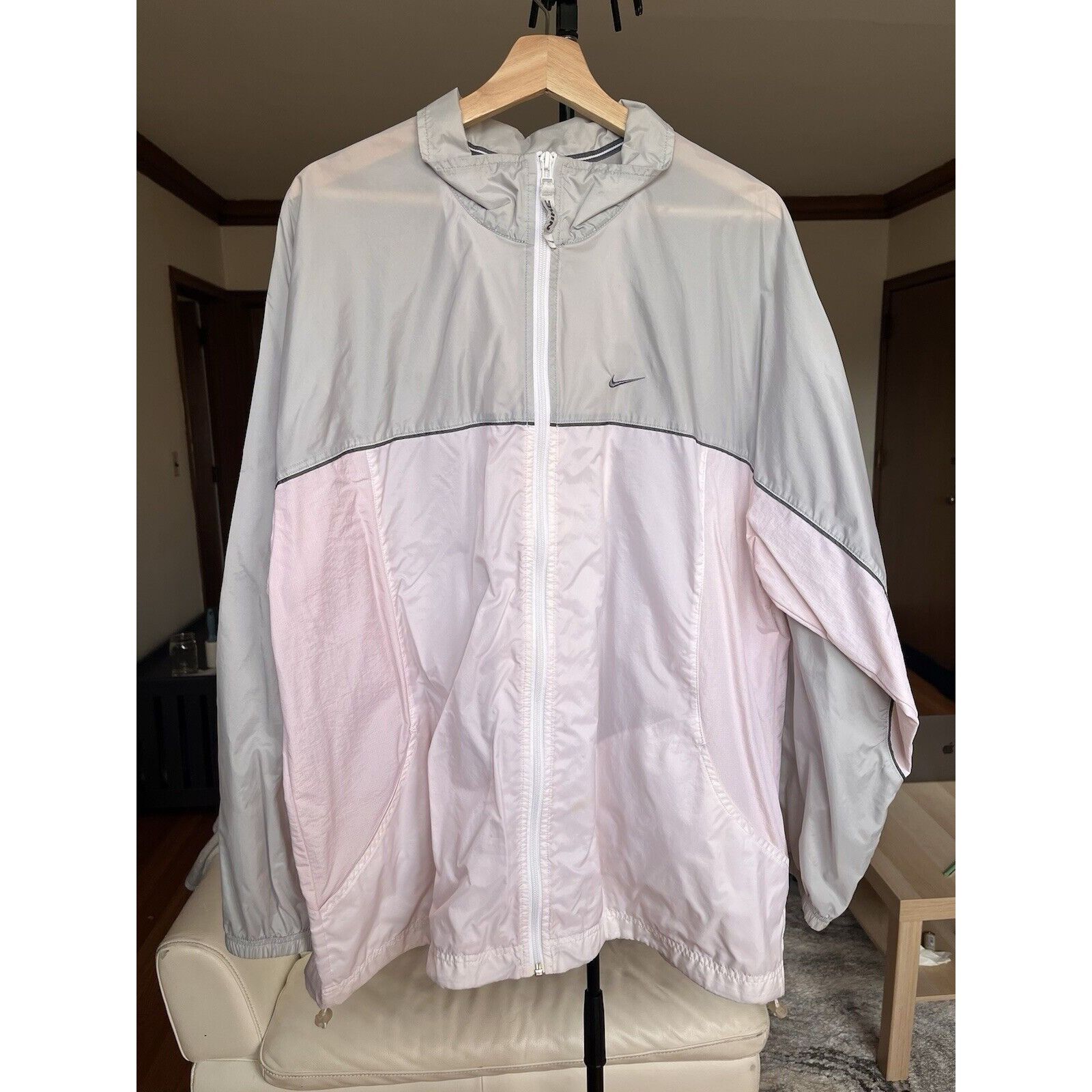 Nike VINTAGE NIKE AIR LOGO WINDBREAKER WARM UP TRACK JACKET SIZE Size US L / EU 52-54 / 3 - 1 Thumbnail