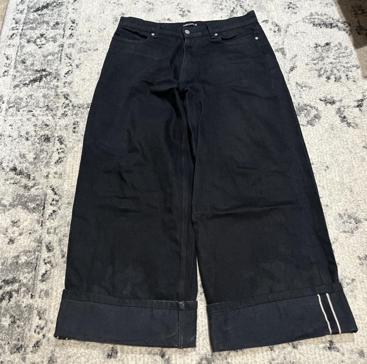 Other discontd jet black selvedge denim Size US 34 / EU 50 - 1 Thumbnail