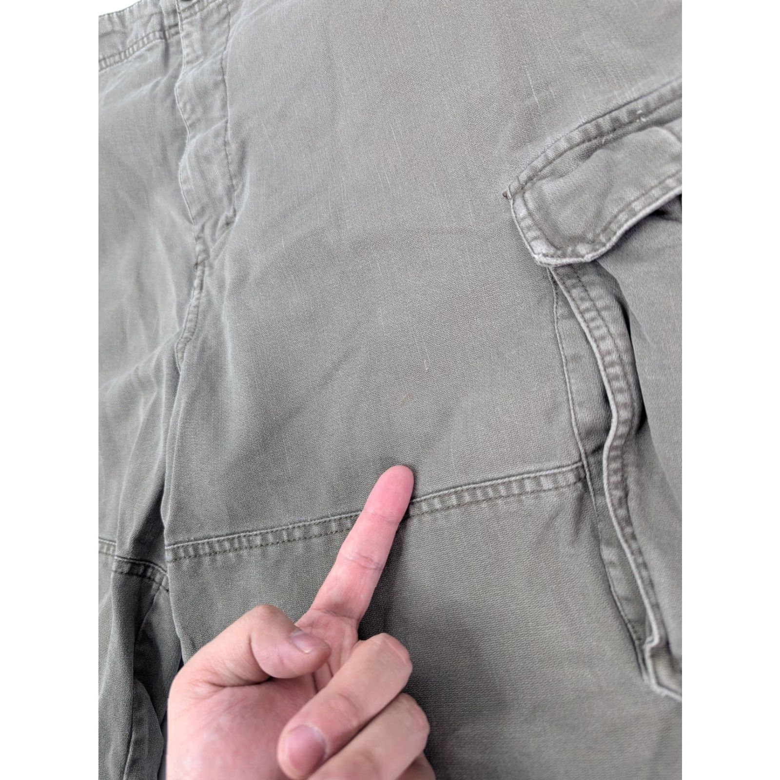 Ocean Pacific VINTAGE Ocean Pacific OP Cargo Shorts Mens 38 Khaki Flap Pockets Summer Outdoors Casual Size US 38 / EU 54 - 3 Thumbnail