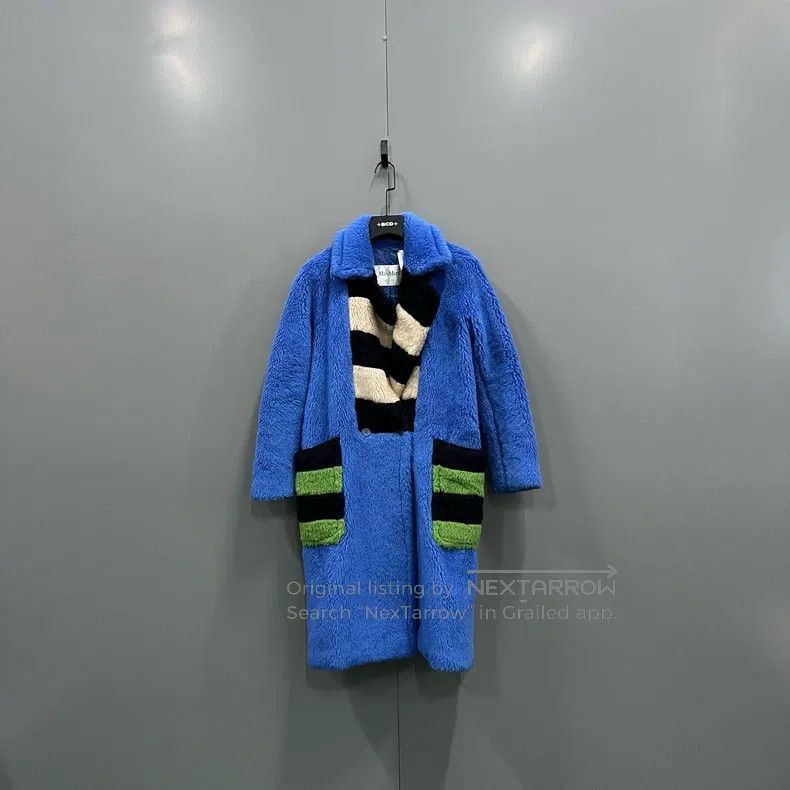 Max Mara Max Mara Multicolor Teddy Coat Size XXS / US 00 / IT 34 - 1 Thumbnail
