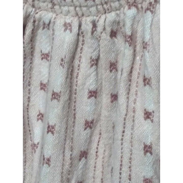 Designer Universal Thread Jumpsuit Womens XS/S LINEN BLEND beige ball Size 30" / US 8 / IT 44 - 6 Thumbnail
