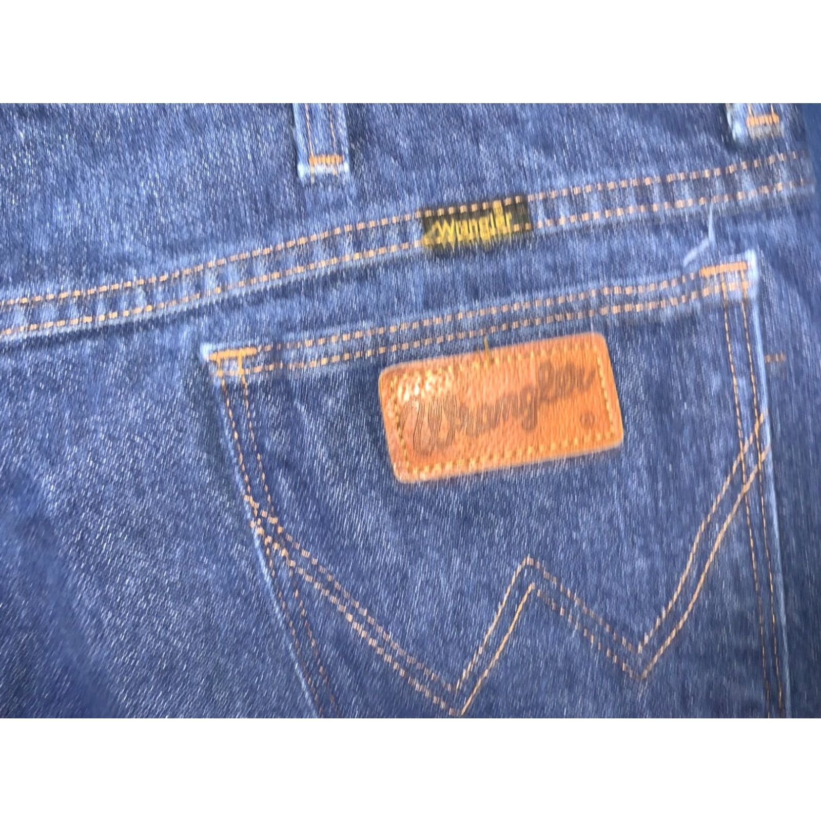Wrangler VINTAGE Wrangler Cowboy Straight Jeans Mens Blue 38x30.5 Size US 38 / EU 54 - 5 Thumbnail
