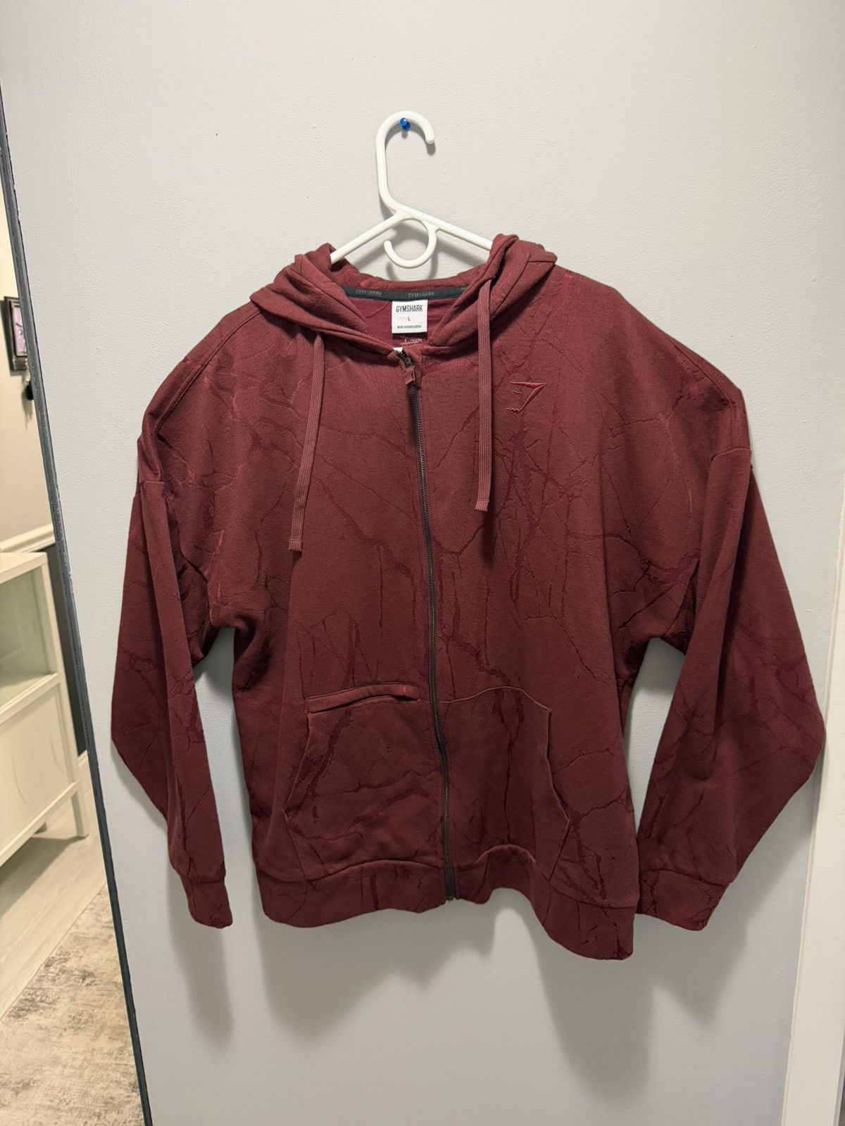 Gymshark gymshark hoodie - dark red Size US L / EU 52-54 / 3 - 1 Thumbnail