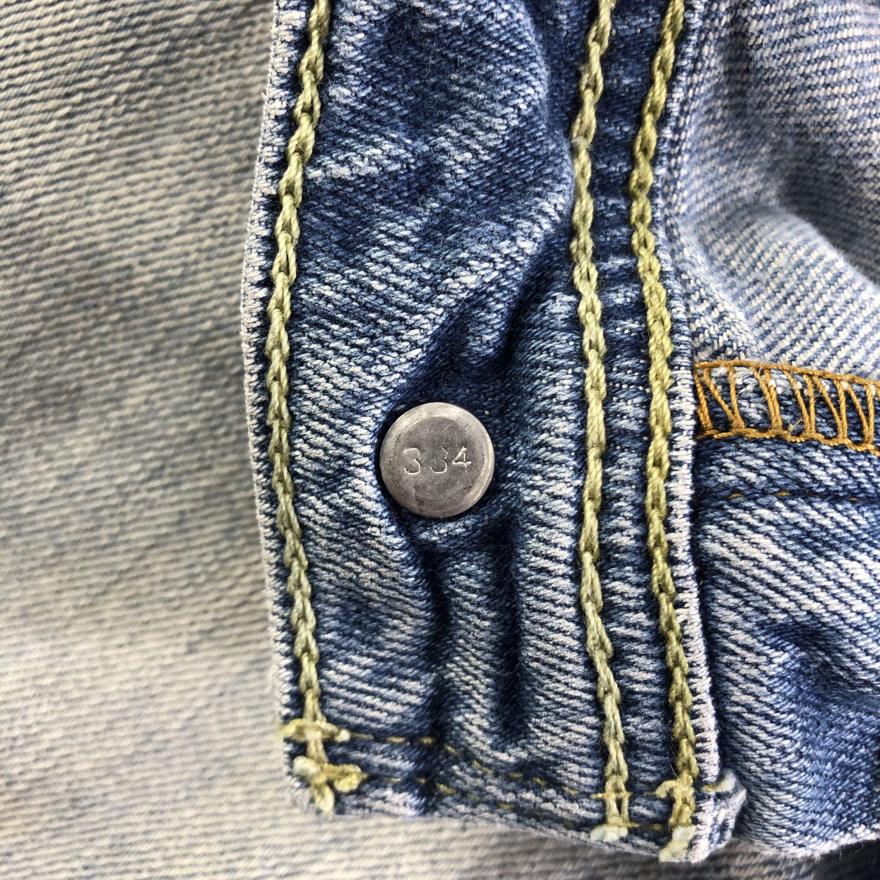 Levi's × Vintage Vintage Levis 518 Jeans-JM3483 Size 31" - 9 Thumbnail