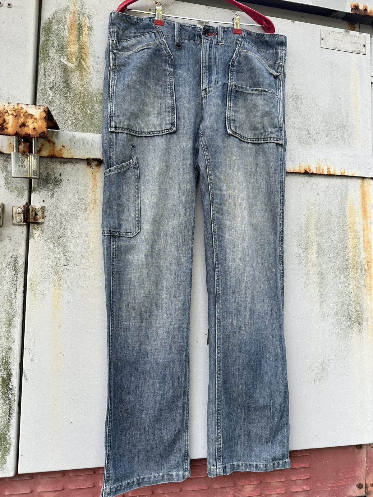Vintage 👹Vintage GAP Straight Cut Jeans Size US 34 / EU 50 - 4 Thumbnail