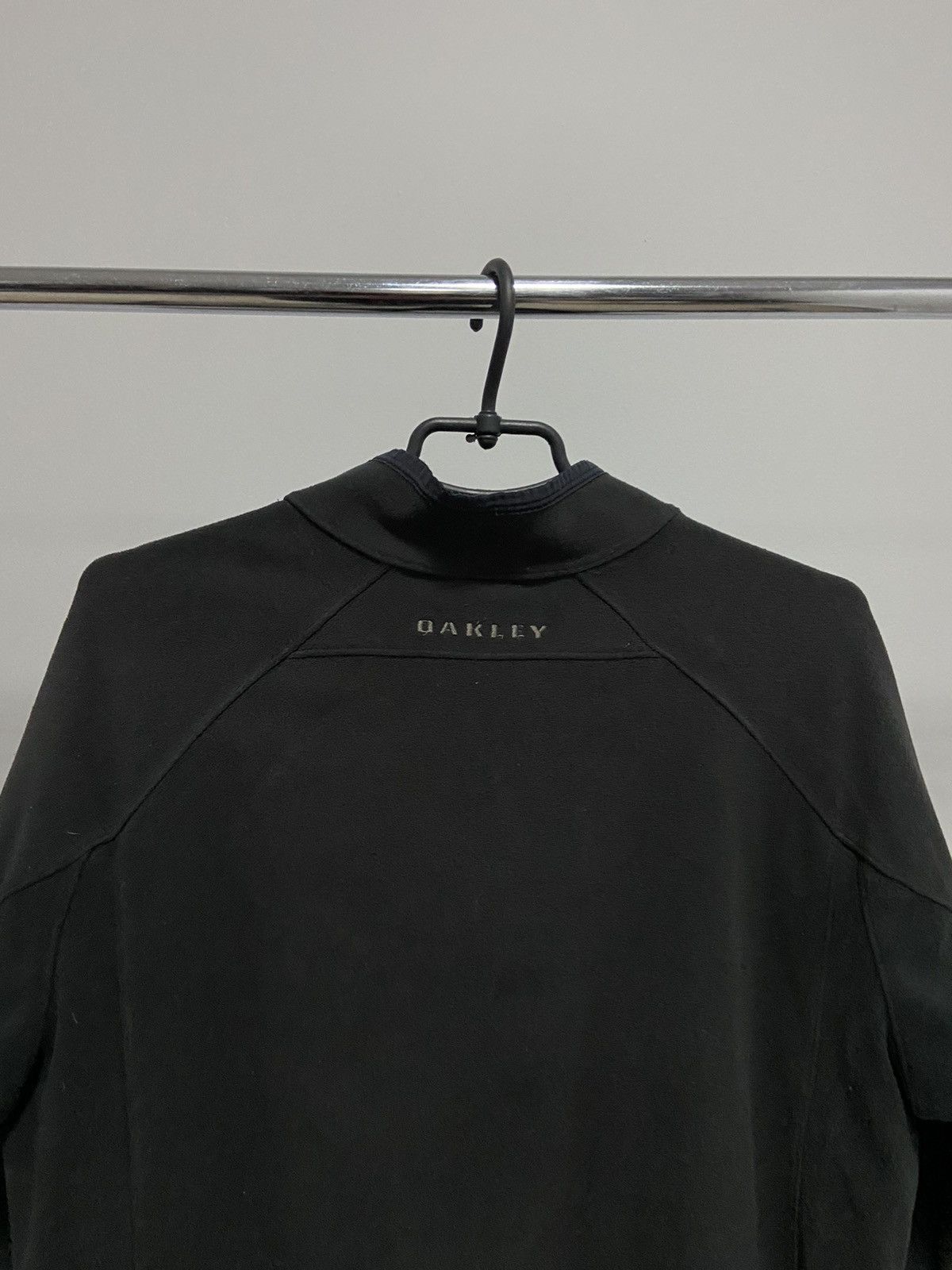 Oakley × Vintage Oakley big Logo pocket Vintage zip fleece Sweatshirt Size US XL / EU 56 / 4 - 4 Thumbnail