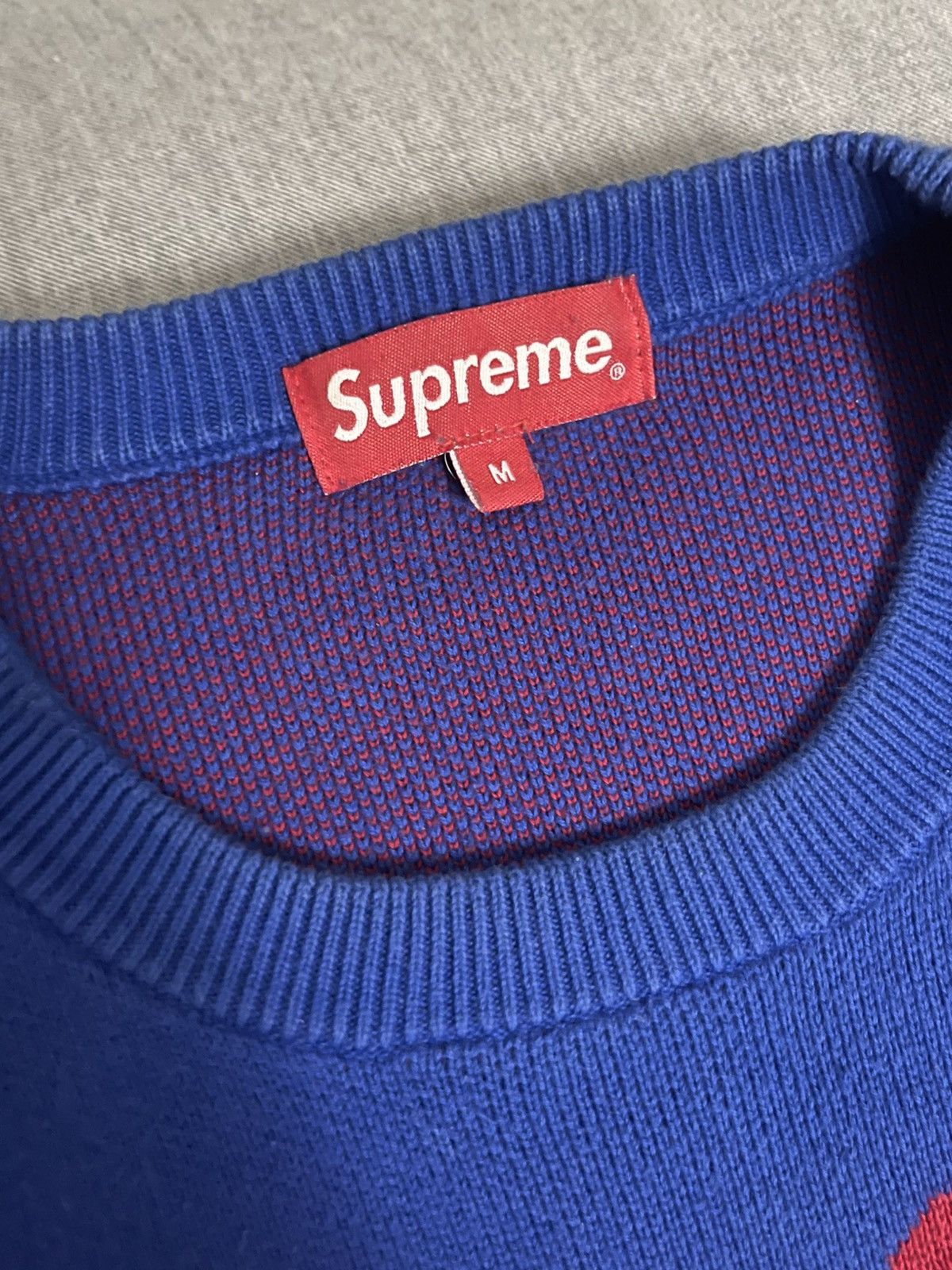 Supreme Supreme Bones Sweater Size US M / EU 48-50 / 2 - 2 Thumbnail
