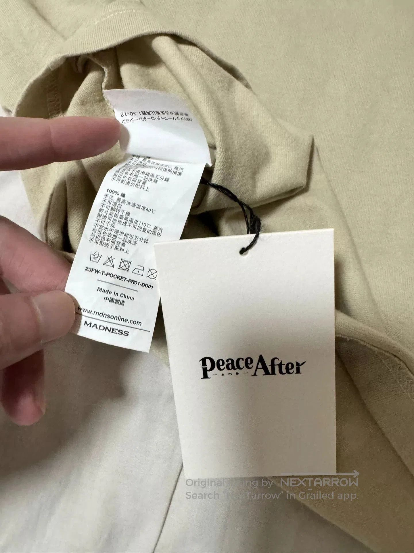 Madness Madness x Peace and After 10th Pocket T. Size US M / EU 48-50 / 2 - 5 Thumbnail